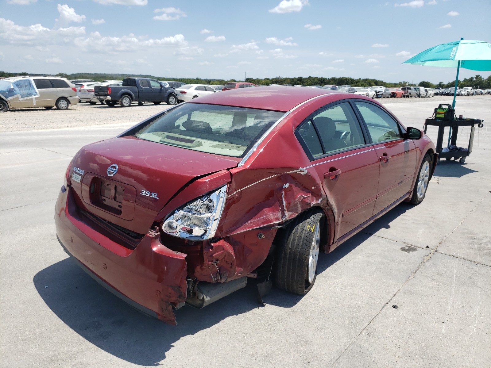 Zdjęcie 4 z aukcji – 2007 NISSAN MAXIMA SE z VIN 1N4BA41EX7C810791