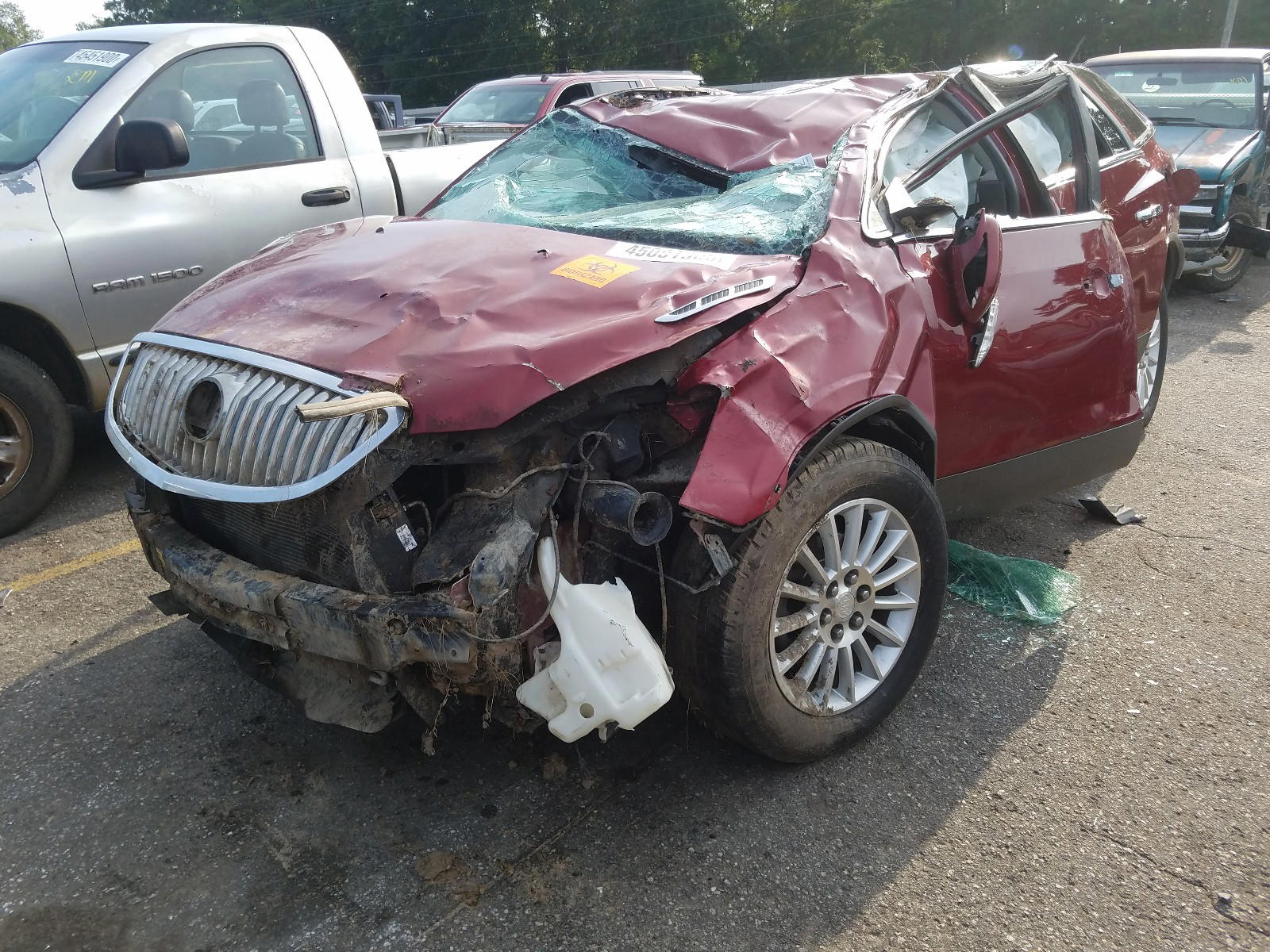 Photo 2 from auction – 2010 BUICK ENCLAVE CX with VIN 5GALVBED4AJ243572