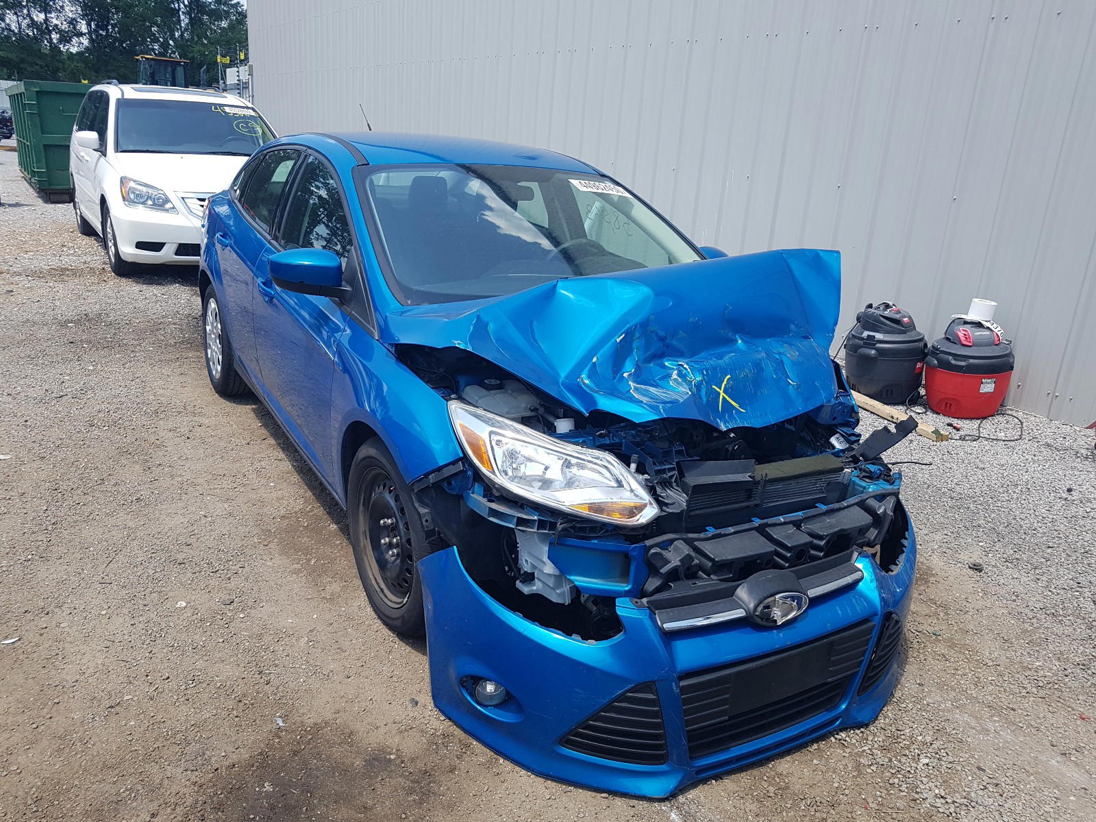 FORD FOCUS SE 2012 with VIN 1FAHP3F24CL160240 - Photo from auction