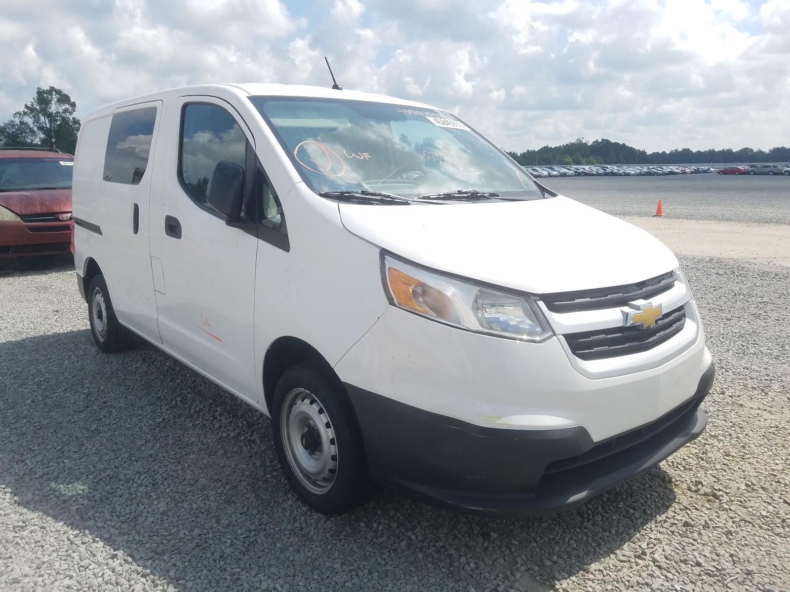CHEVROLET CITY EXPRE 2017 with VIN 3N63M0YN2HK702582 - Photo from auction