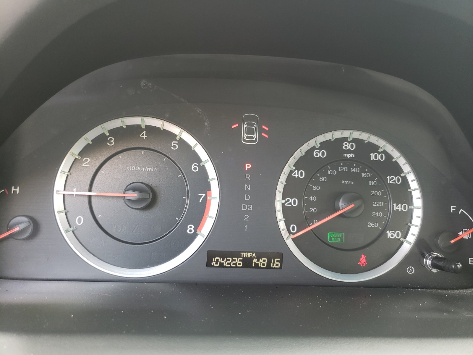 Photo 8 from auction – 2010 HONDA ACCORD EXL with VIN 5KBCP3F89AB015737