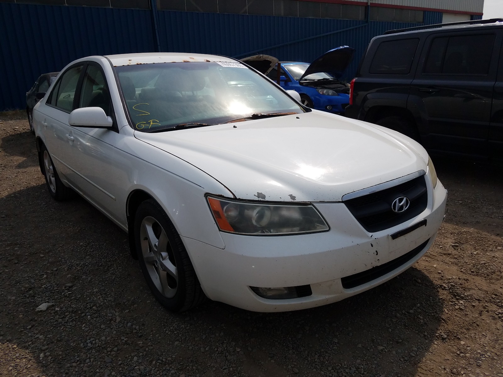 Photo 1 from auction – 2007 HYUNDAI SONATA SE with VIN 5NPEU46F87H176272