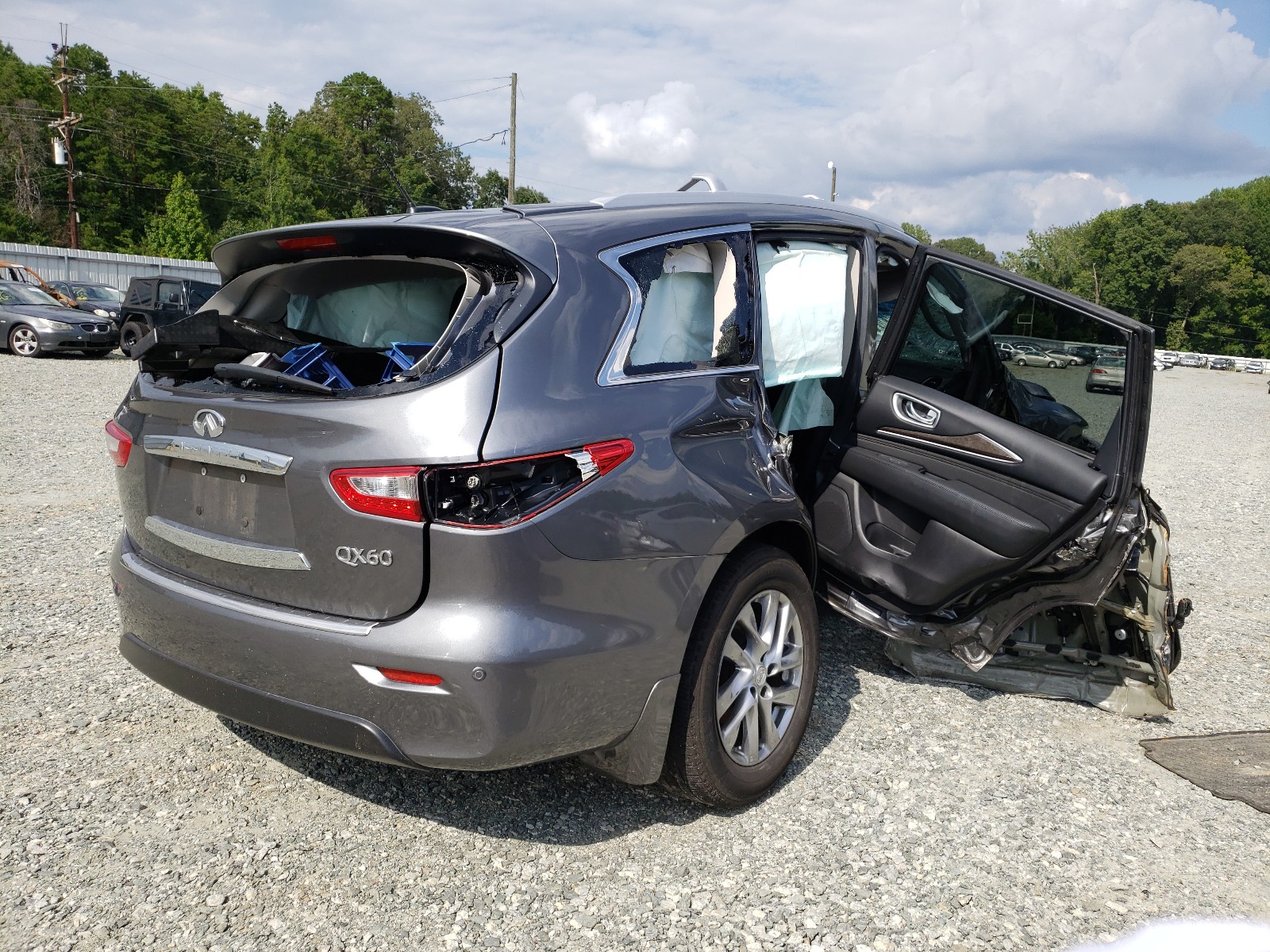 Photo 4 from auction – 2015 INFINITI QX60 with VIN 5N1AL0MM2FC543989