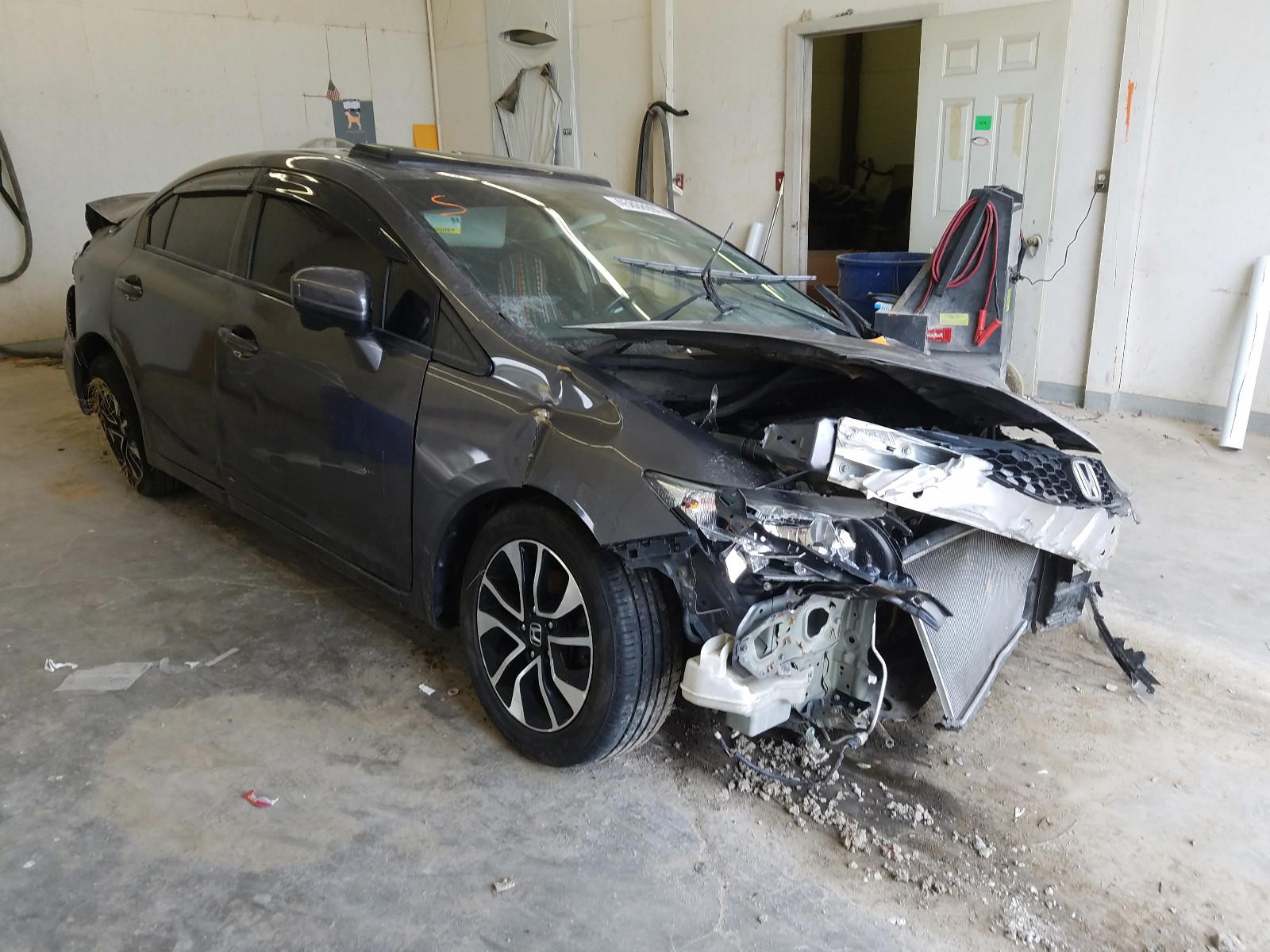 HONDA CIVIC EX 2014 with VIN 19XFB2F85EE073506 - Photo from auction