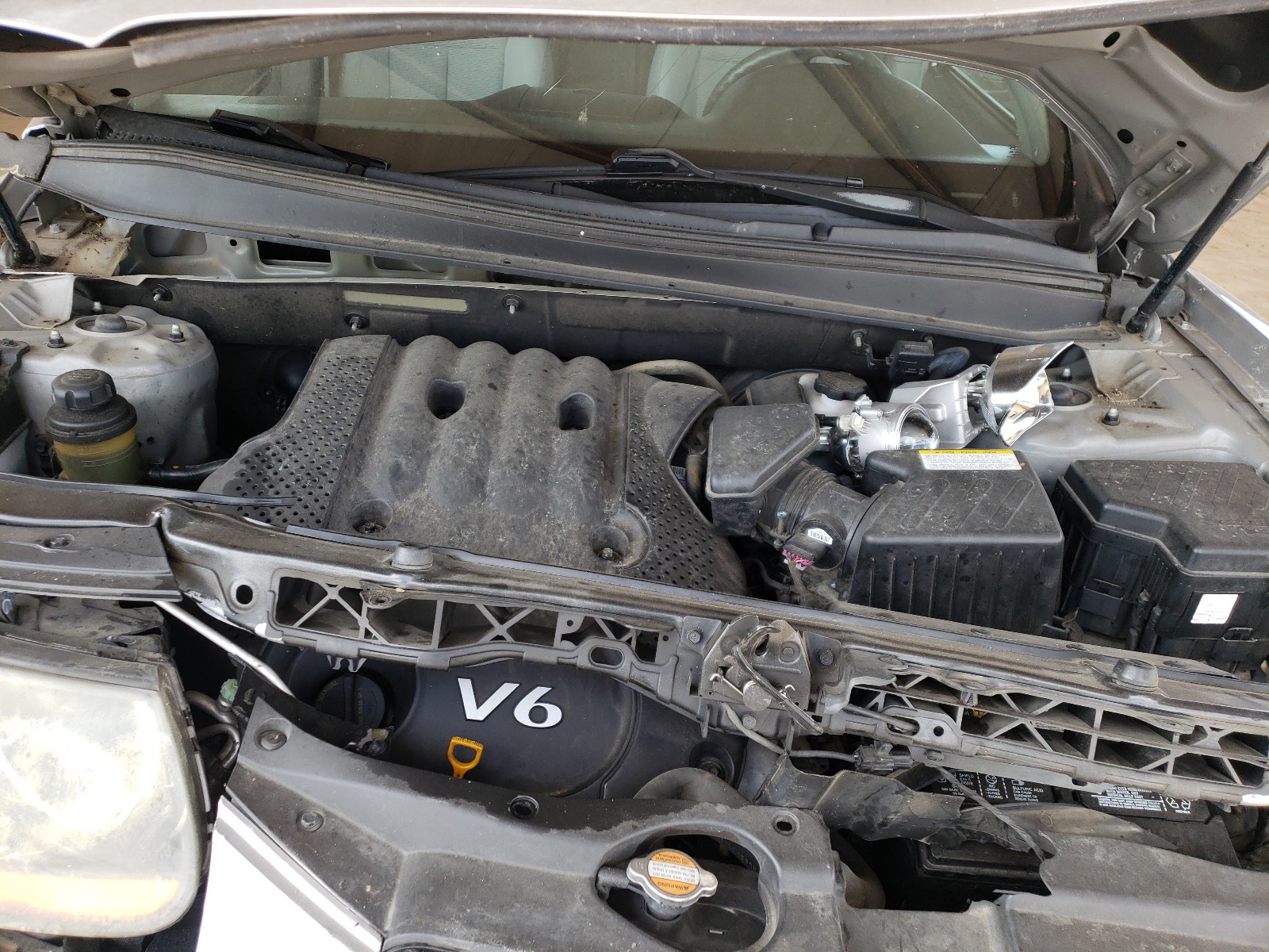 Photo 7 from auction – 2008 HYUNDAI SANTA FE G with VIN 5NMSG13D78H183367