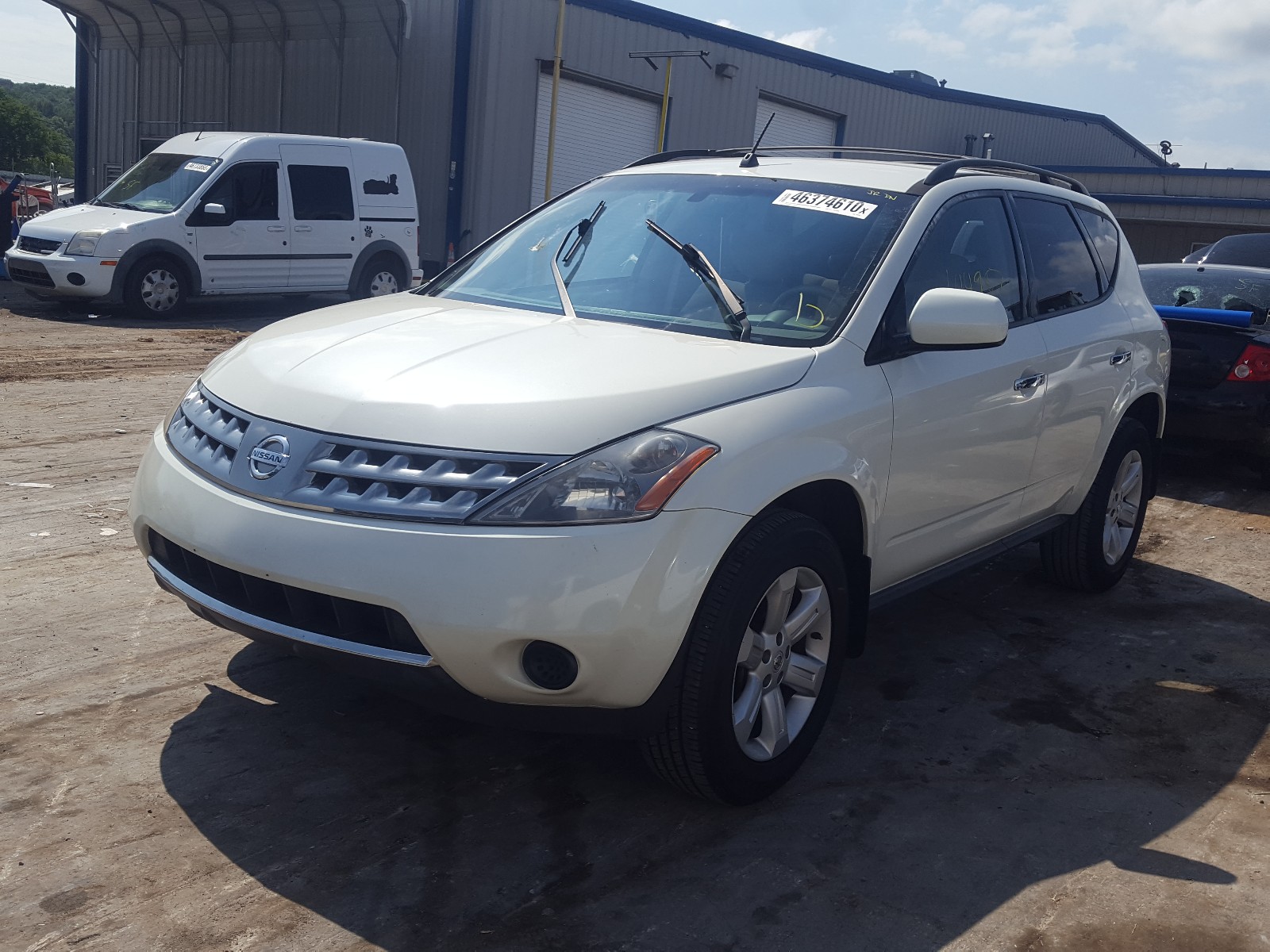 Photo 2 from auction – 2007 NISSAN MURANO SL with VIN JN8AZ08T27W504148