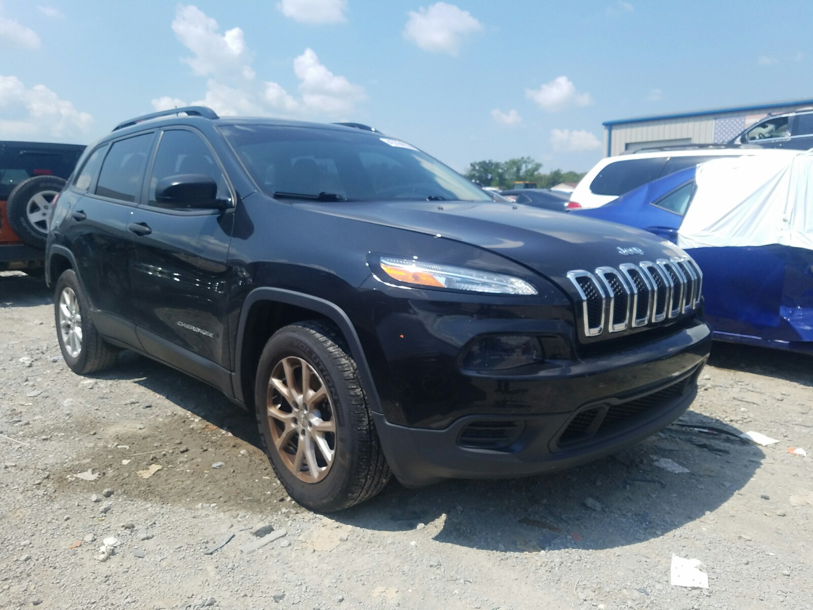 Photo 1 from auction – 2016 JEEP CHEROKEE S with VIN 1C4PJMAB5GW142080
