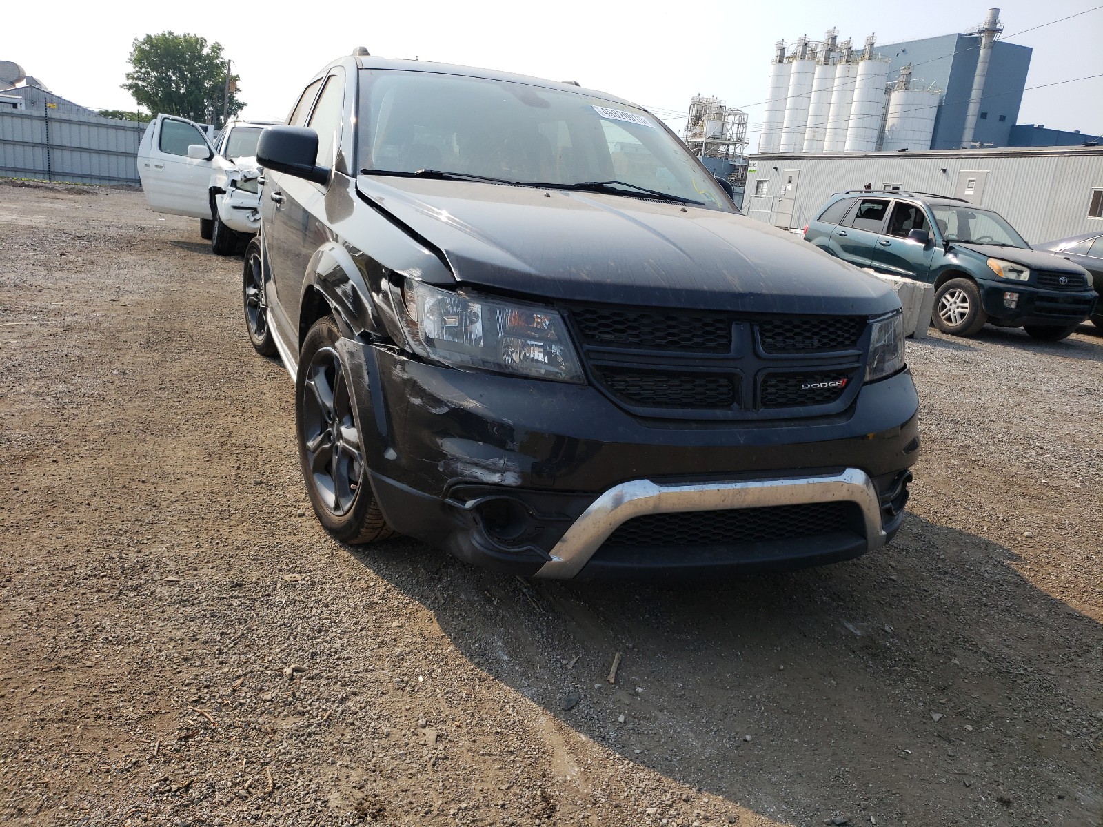 DODGE JOURNEY CR 2018 with VIN 3C4PDDGG7JT504255 - Photo from auction