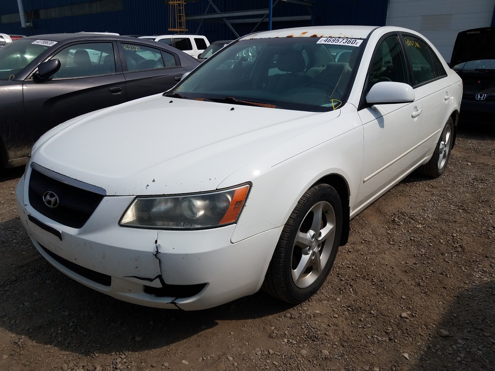 Photo 2 from auction – 2007 HYUNDAI SONATA SE with VIN 5NPEU46F87H176272
