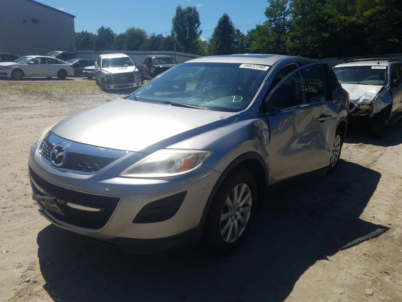 Photo 2 from auction – 2010 MAZDA CX-9 with VIN JM3TB3MV7A0219030