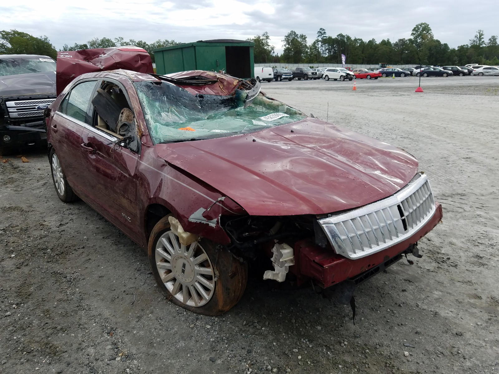 LINCOLN MKZ 2007 with VIN 3LNHM28T17R645862 - Photo from auction