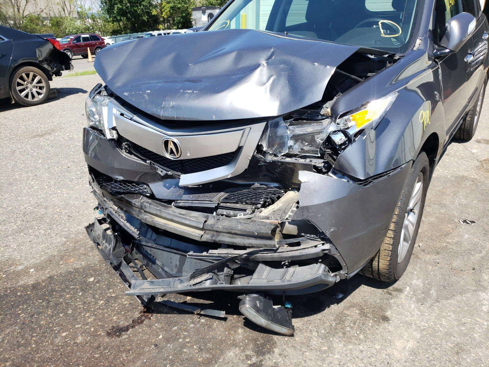 Photo 9 from auction – 2012 ACURA MDX TECHNO with VIN 2HNYD2H37CH532003
