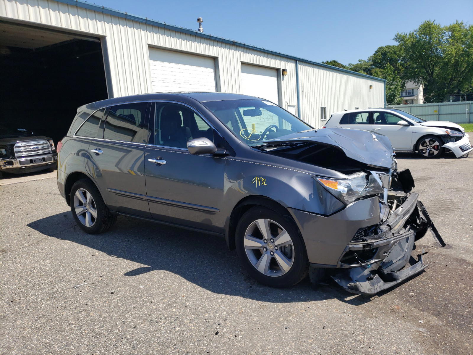 ACURA MDX TECHNO 2012 with VIN 2HNYD2H37CH532003 - Photo from auction