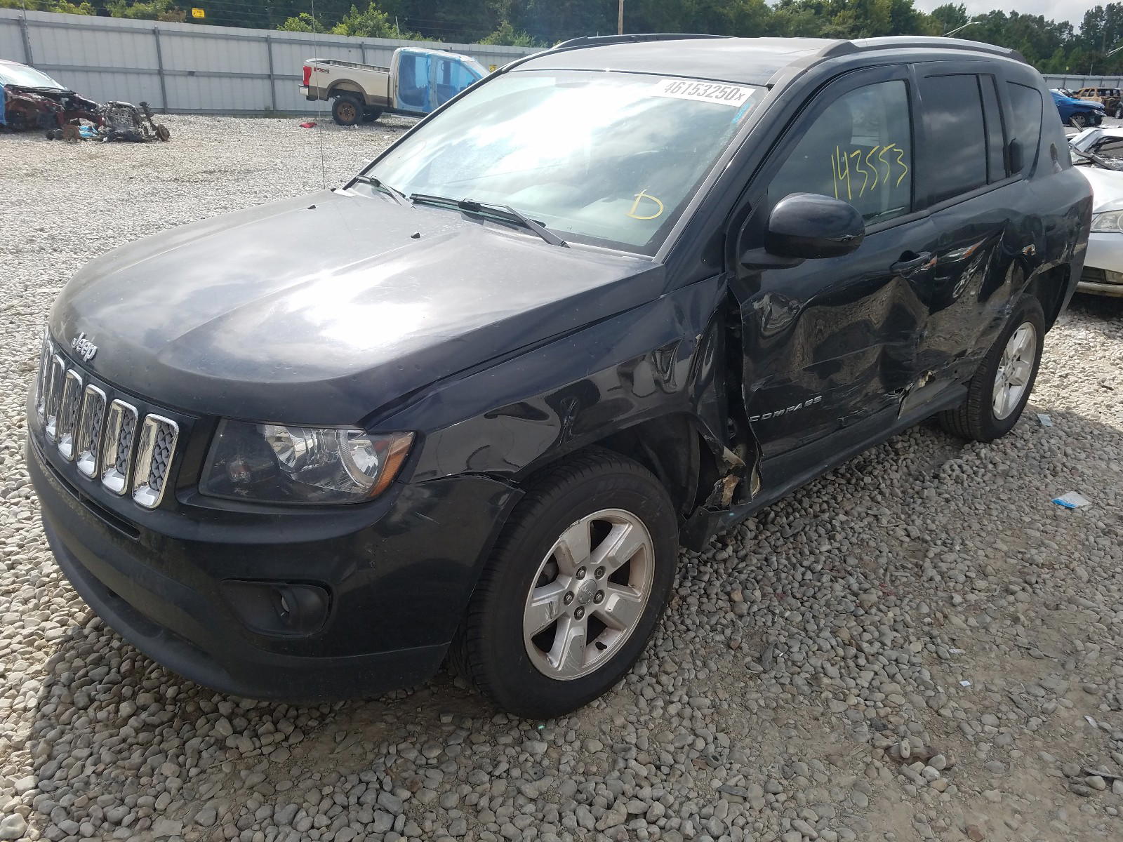 Photo 2 from auction – 2014 JEEP COMPASS LA with VIN 1C4NJCEA3ED631234