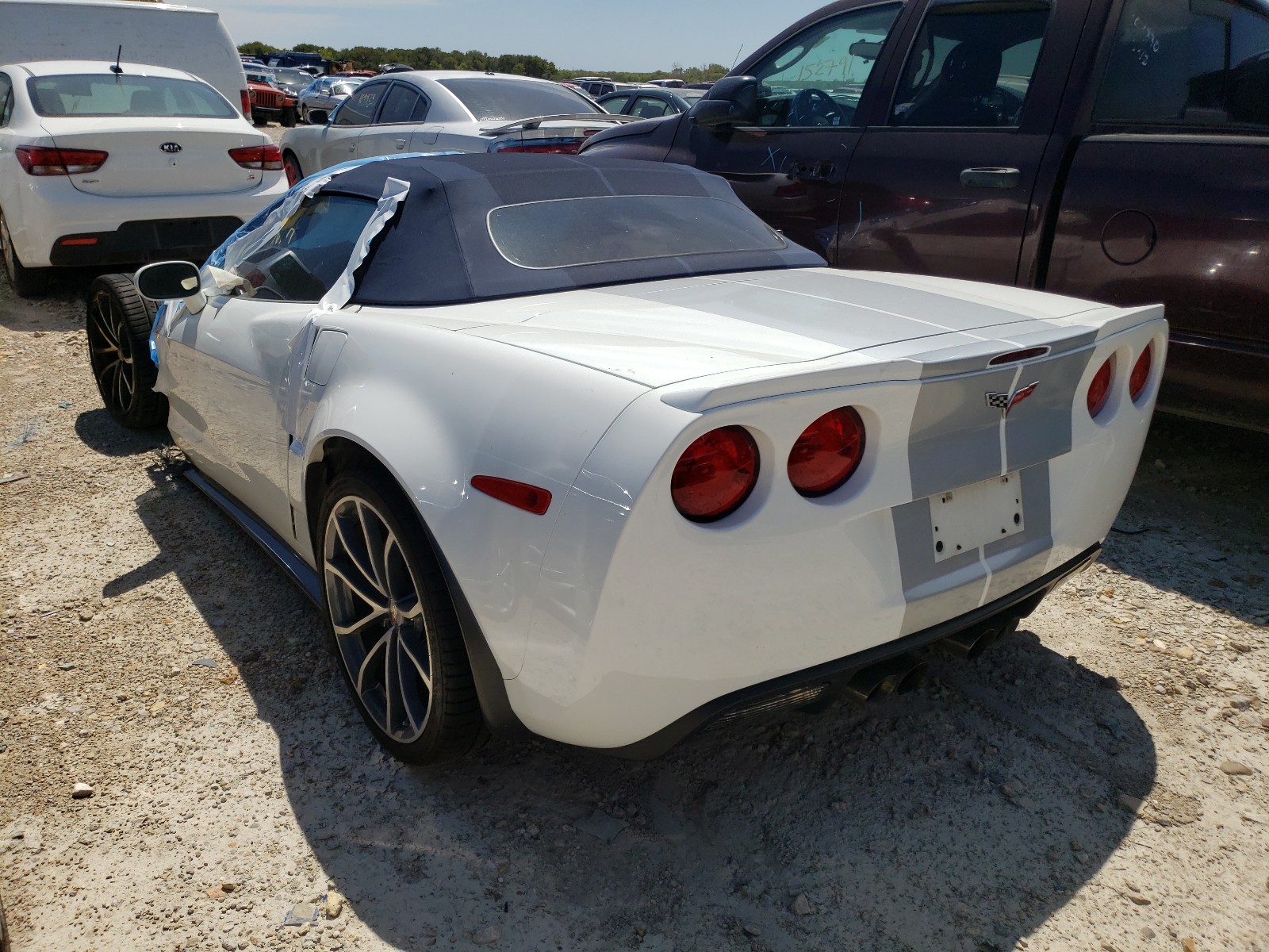 Photo 3 from auction – 2013 CHEVROLET CORVETTE 4 with VIN 1G1Y73DE6D5700192