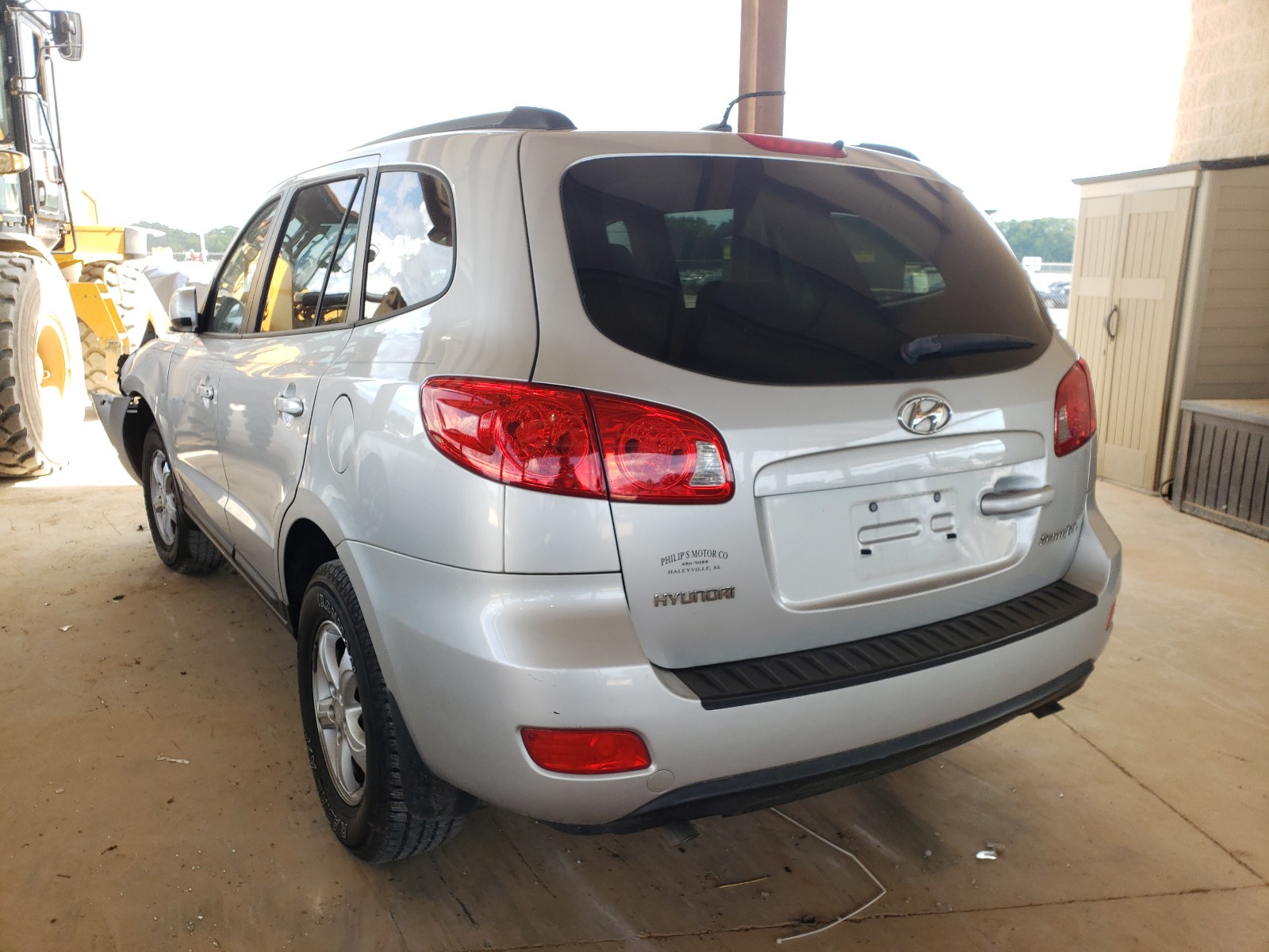 Photo 3 from auction – 2008 HYUNDAI SANTA FE G with VIN 5NMSG13D78H183367