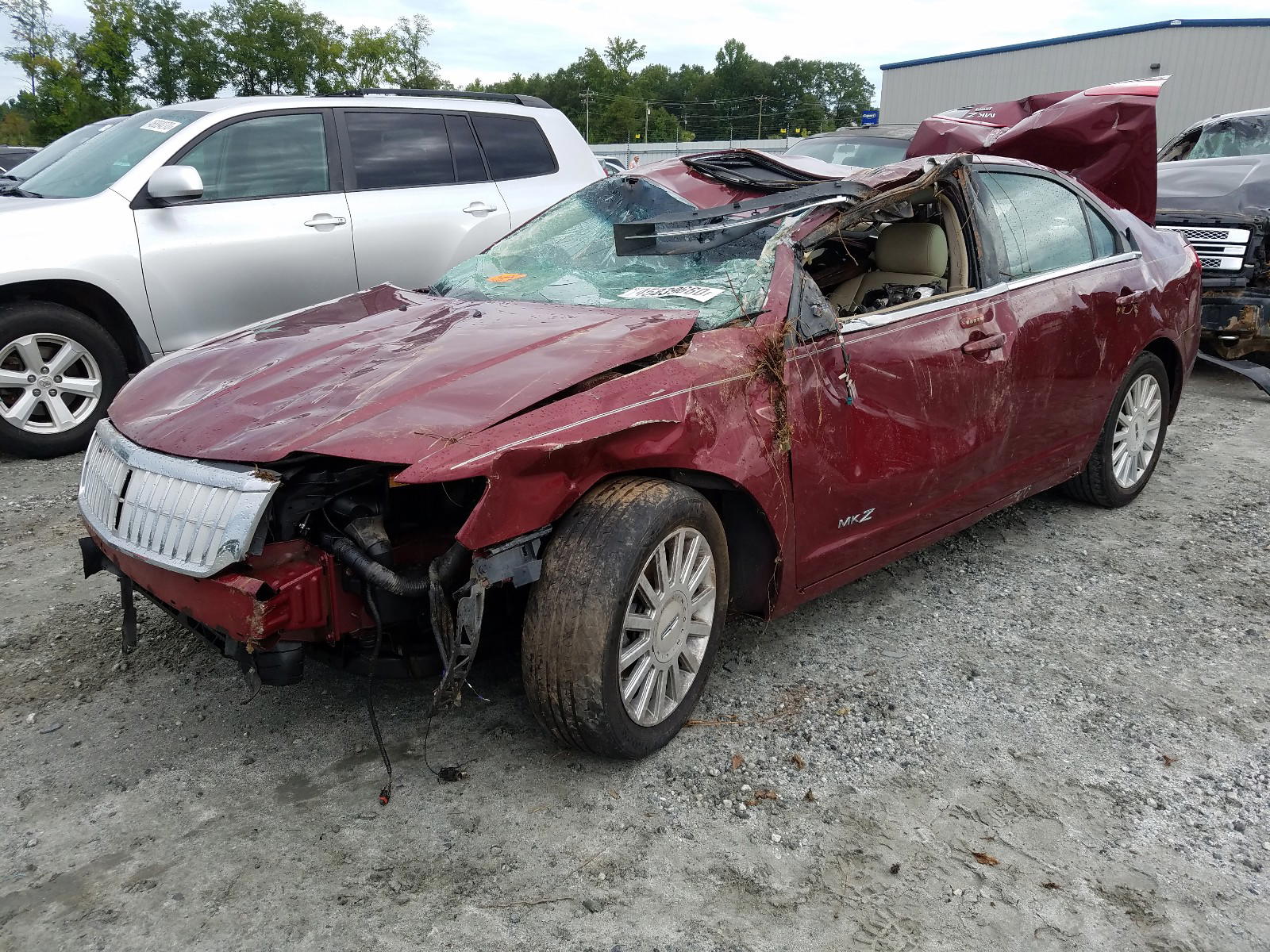 Photo 2 from auction – 2007 LINCOLN MKZ with VIN 3LNHM28T17R645862
