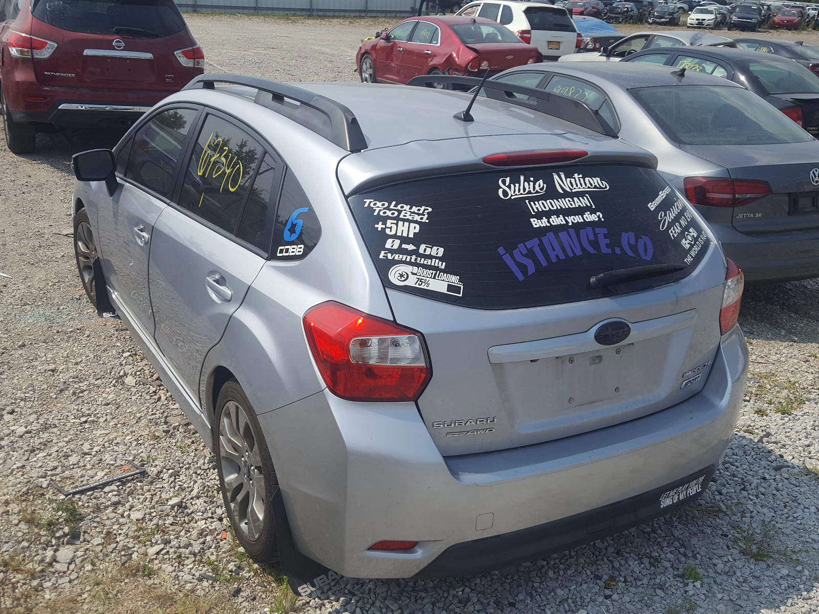 Photo 3 from auction – 2015 SUBARU IMPREZA SP with VIN JF1GPAT65F8271541