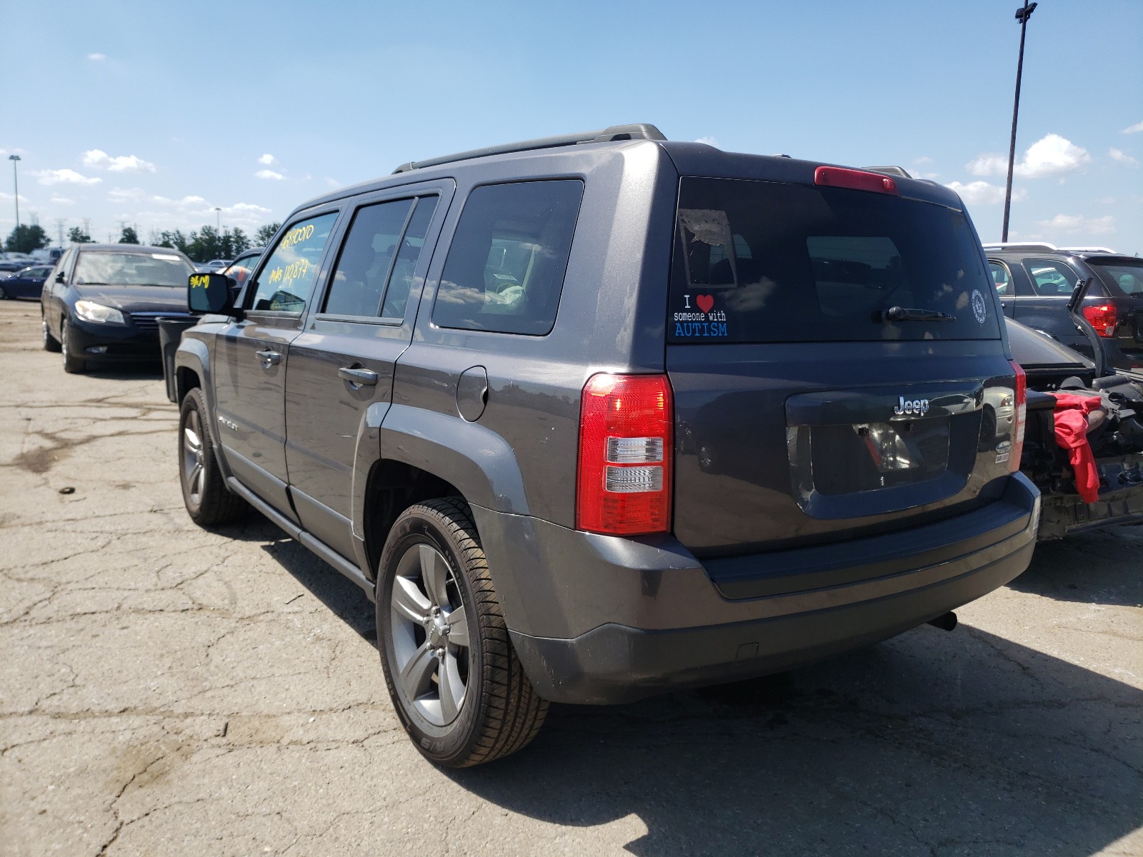 Photo 3 from auction – 2015 JEEP PATRIOT LA with VIN 1C4NJPFA4FD295830