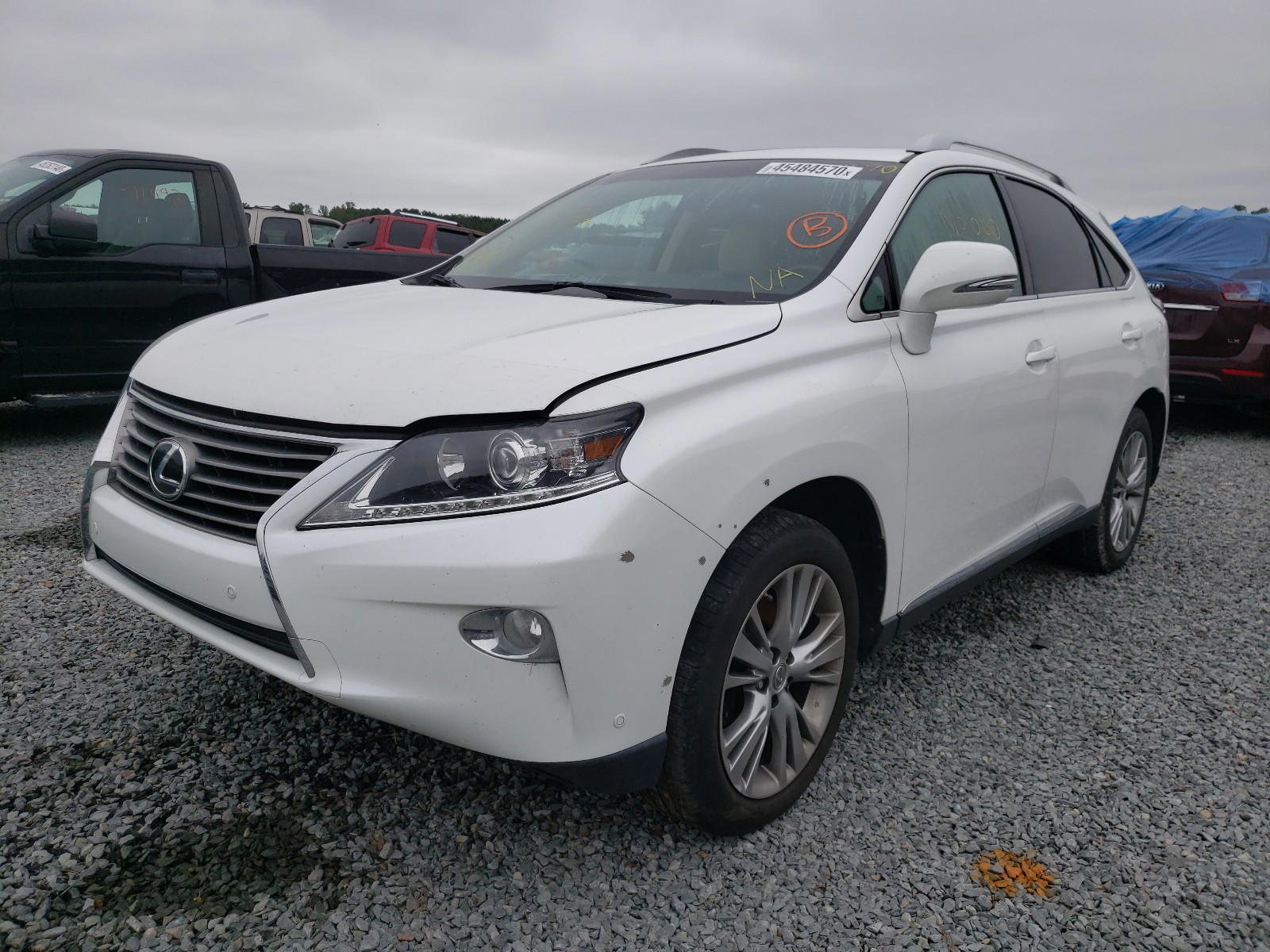 Photo 2 from auction – 2014 LEXUS RX 350 with VIN 2T2ZK1BA6EC141838