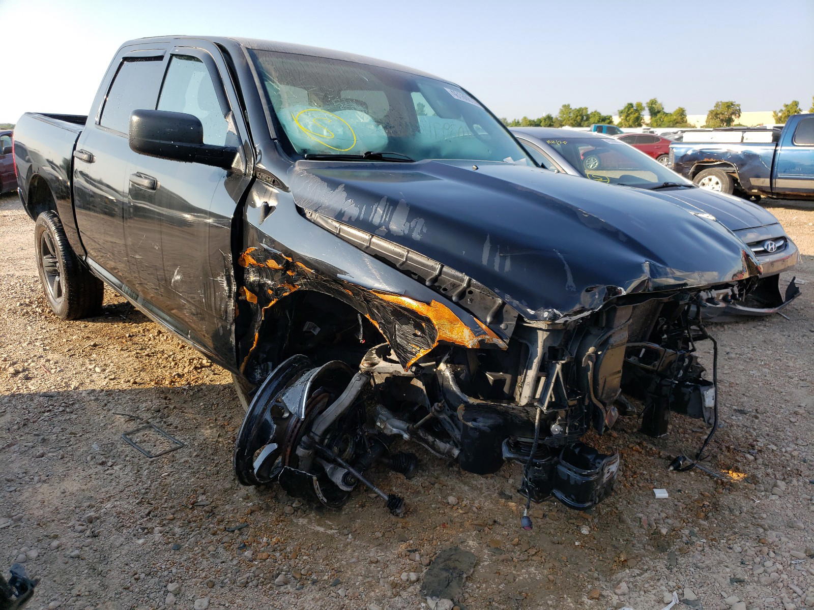 RAM 1500 ST 2013 with VIN 1C6RR7KT1DS720826 - Photo from auction