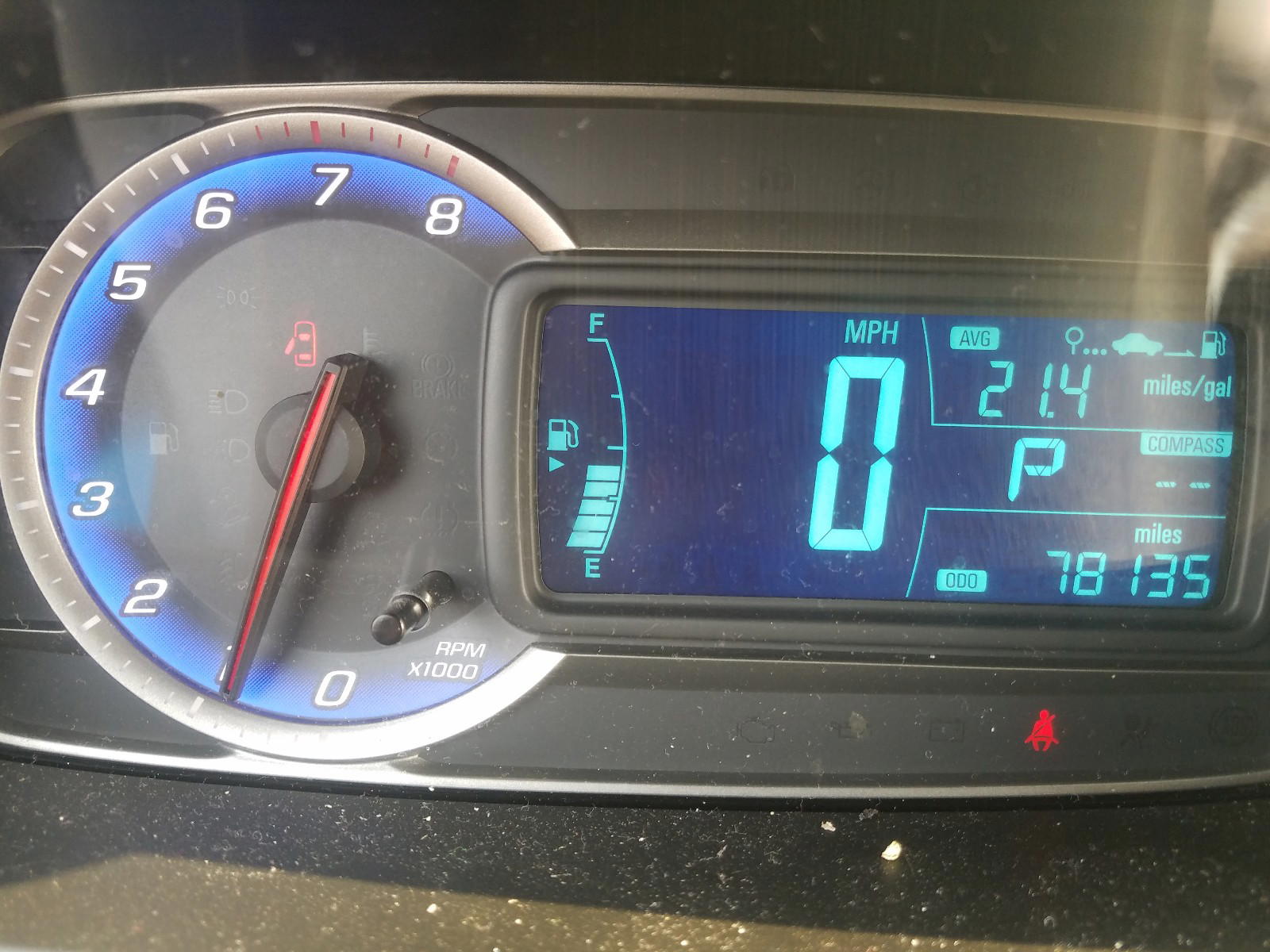 Photo 8 from auction – 2015 CHEVROLET TRAX 1LS with VIN KL7CJPSB7FB102732
