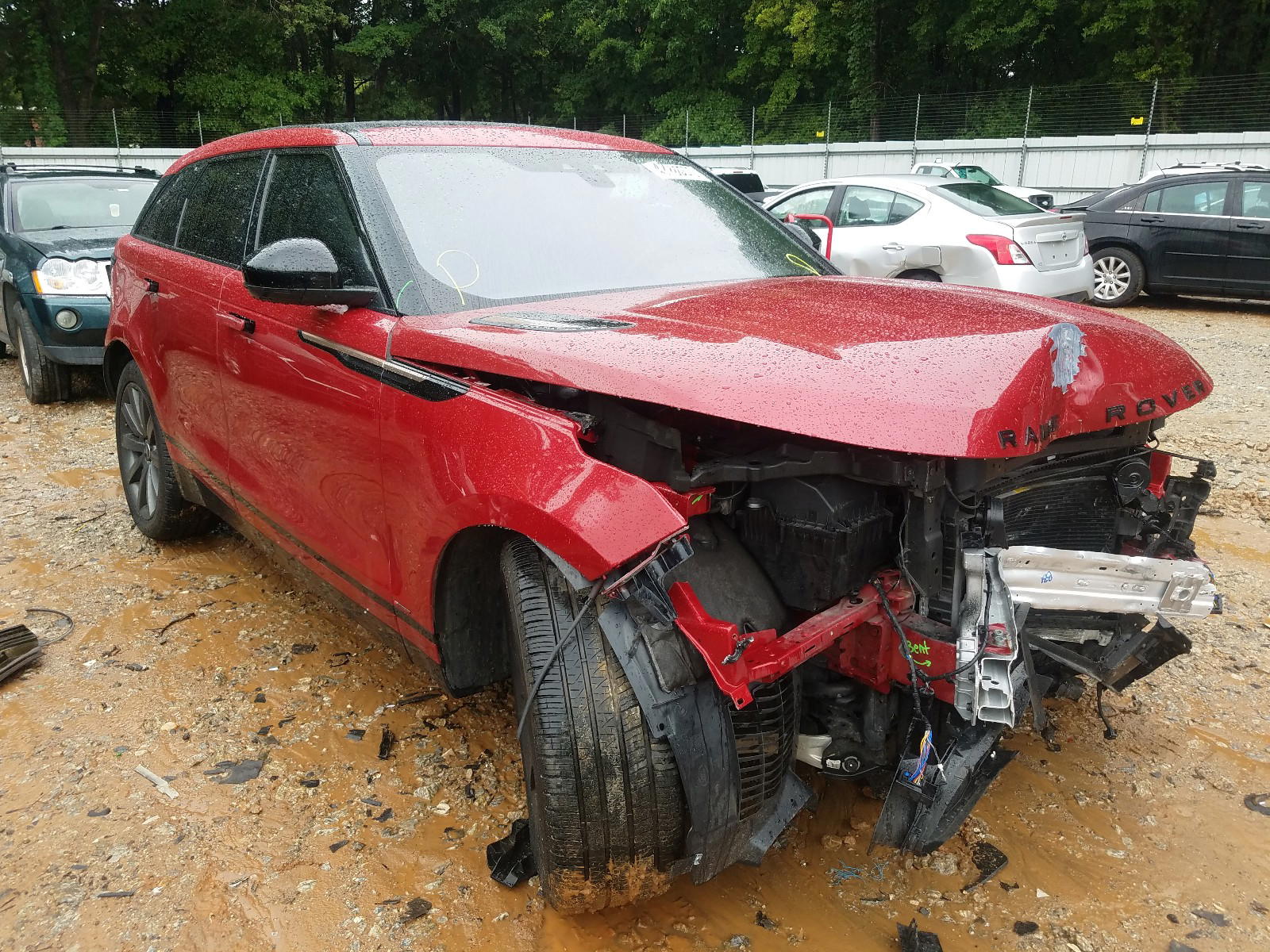 LAND ROVER RANGE ROVE 2018 with VIN SALYM2RV5JA757448 - Photo from auction
