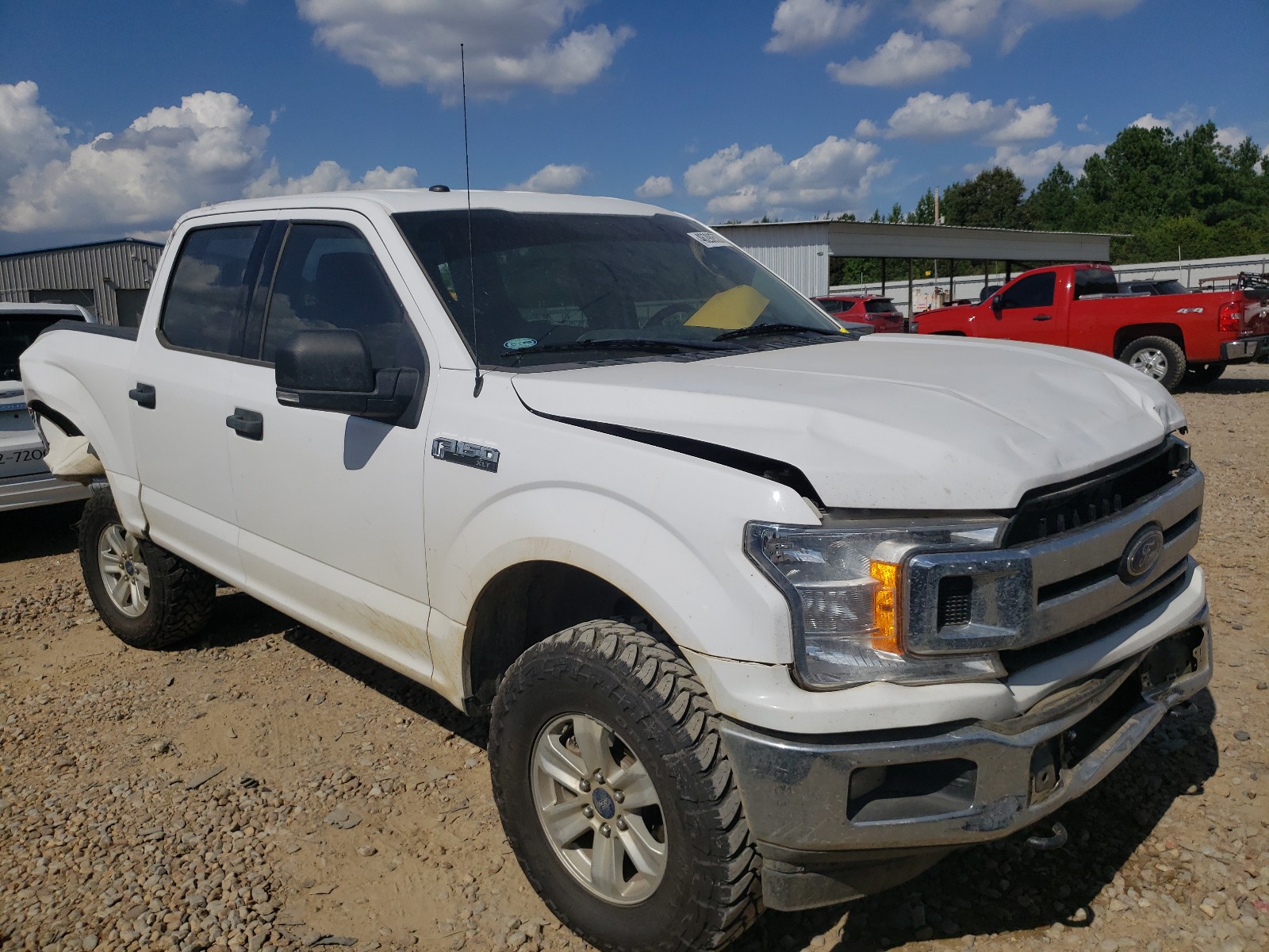 FORD F150 SUPER 2018 with VIN 1FTEW1E5XJKE49724 - Photo from auction