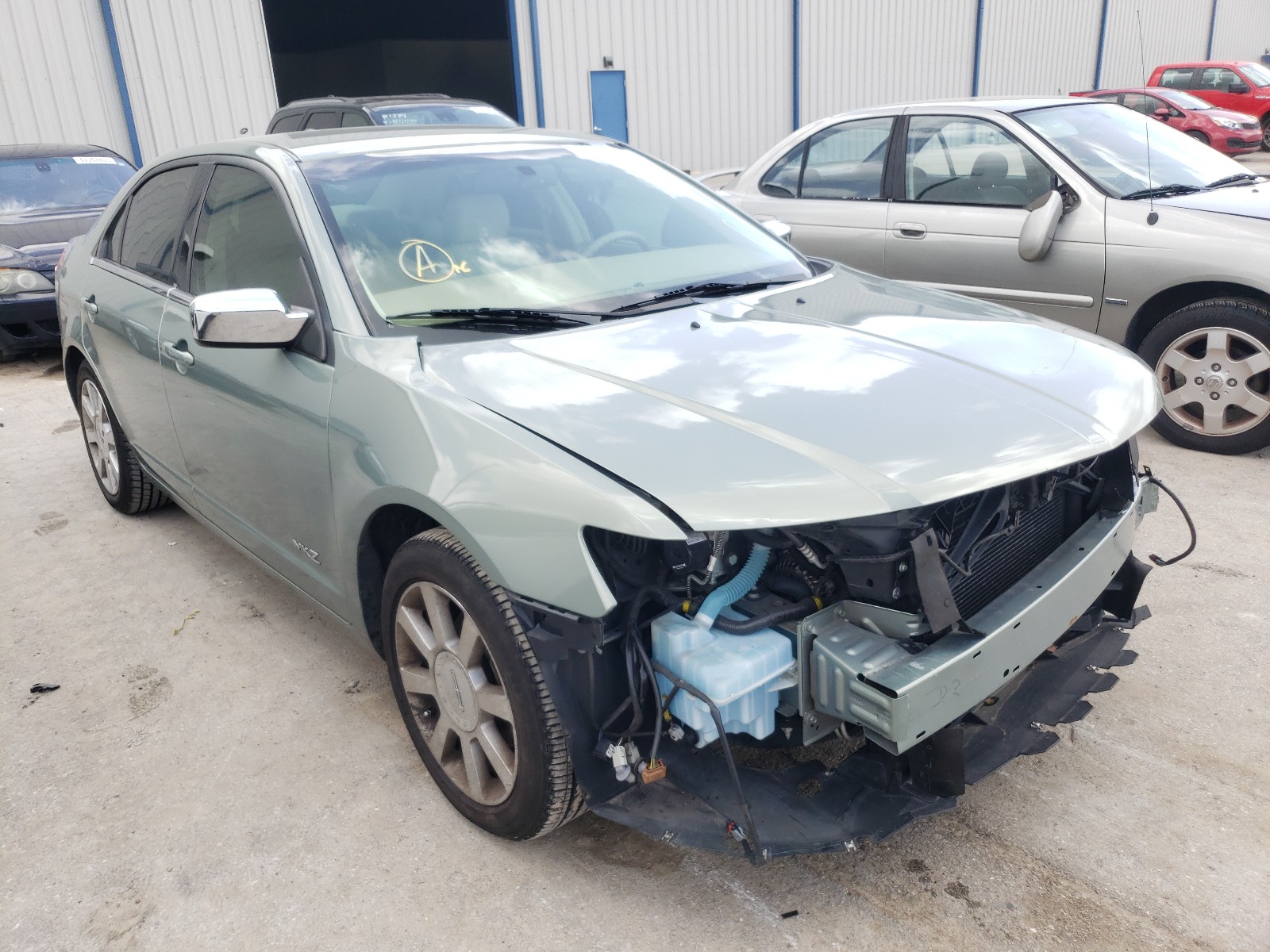 LINCOLN MKZ 2008 with VIN 3LNHM26T48R622001 - Photo from auction