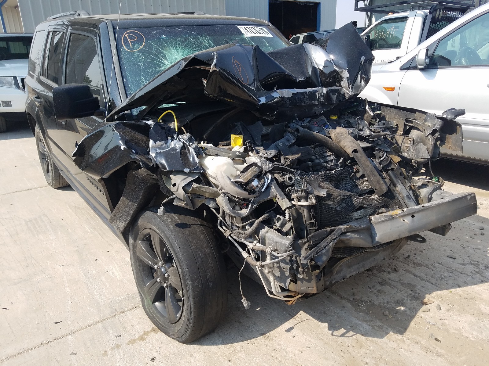 JEEP PATRIOT SP 2015 with VIN 1C4NJPBA1FD377455 - Photo from auction