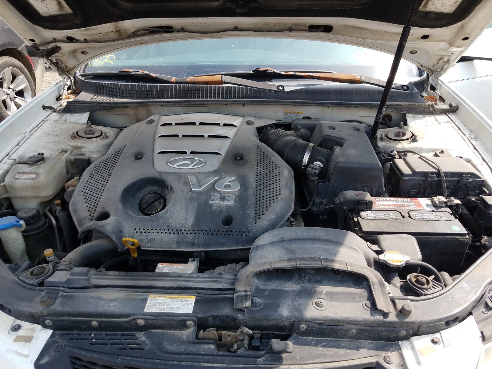 Photo 7 from auction – 2007 HYUNDAI SONATA SE with VIN 5NPEU46F87H176272