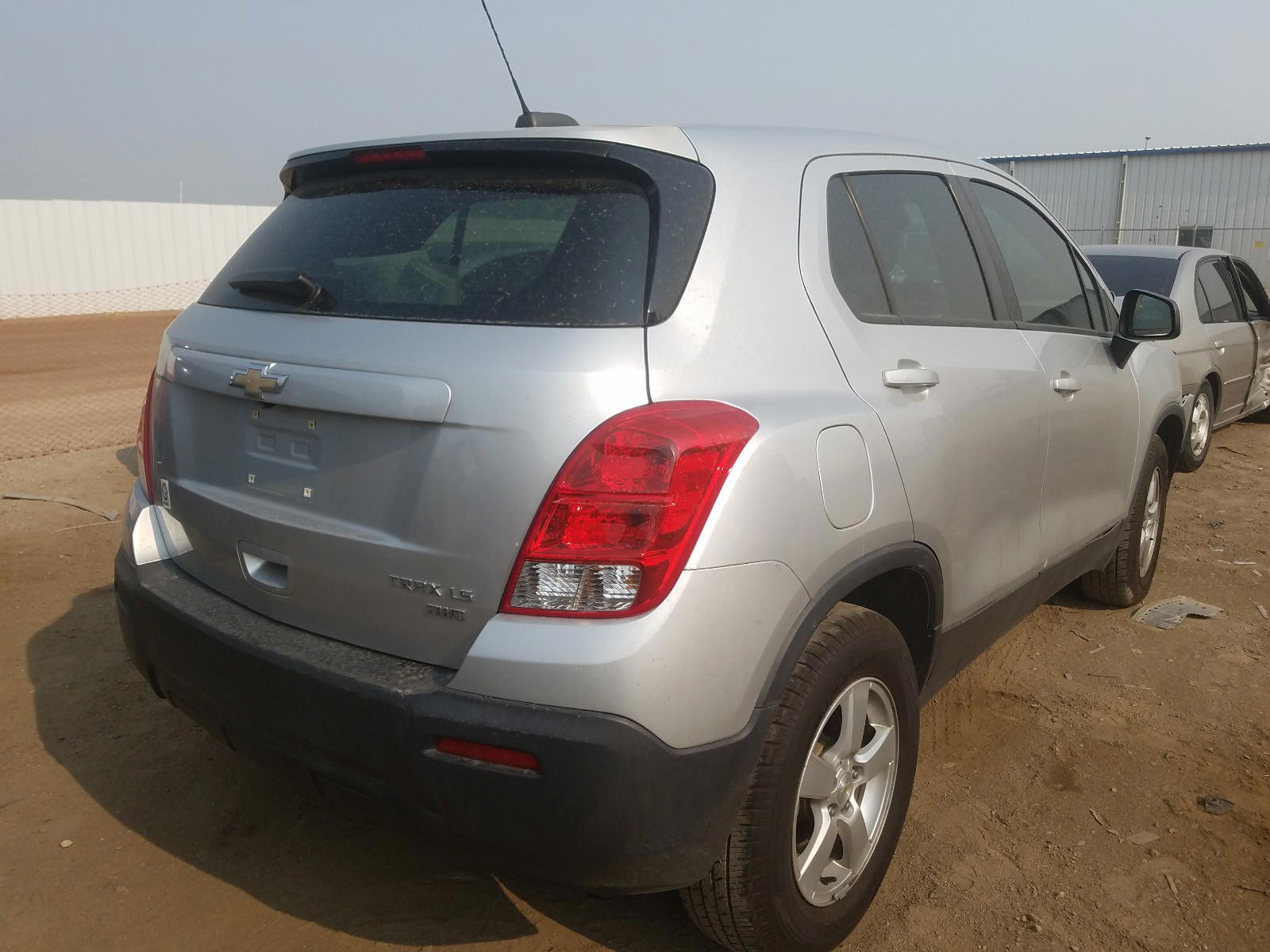 Photo 4 from auction – 2015 CHEVROLET TRAX 1LS with VIN KL7CJPSB7FB102732