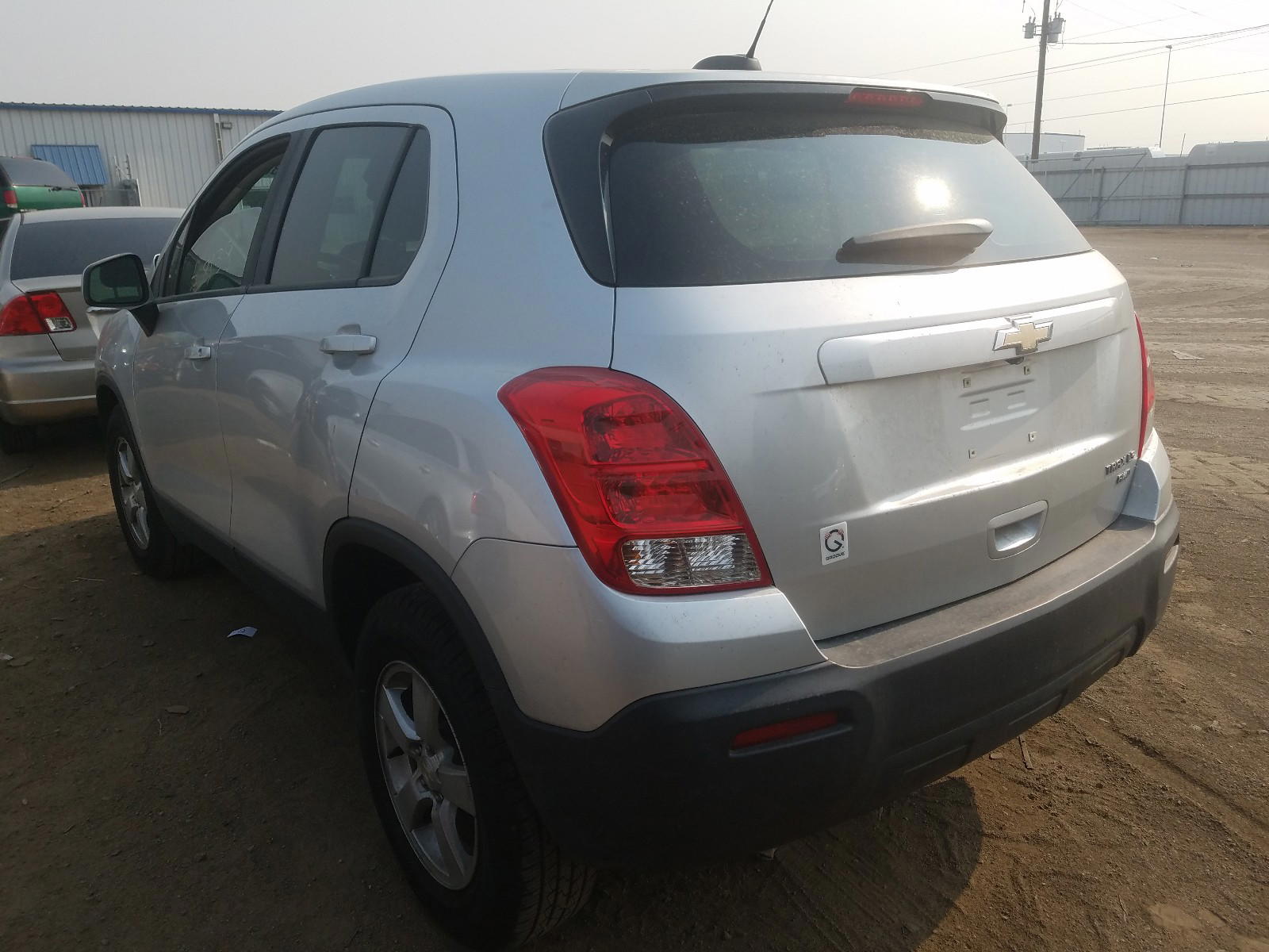 Photo 3 from auction – 2015 CHEVROLET TRAX 1LS with VIN KL7CJPSB7FB102732