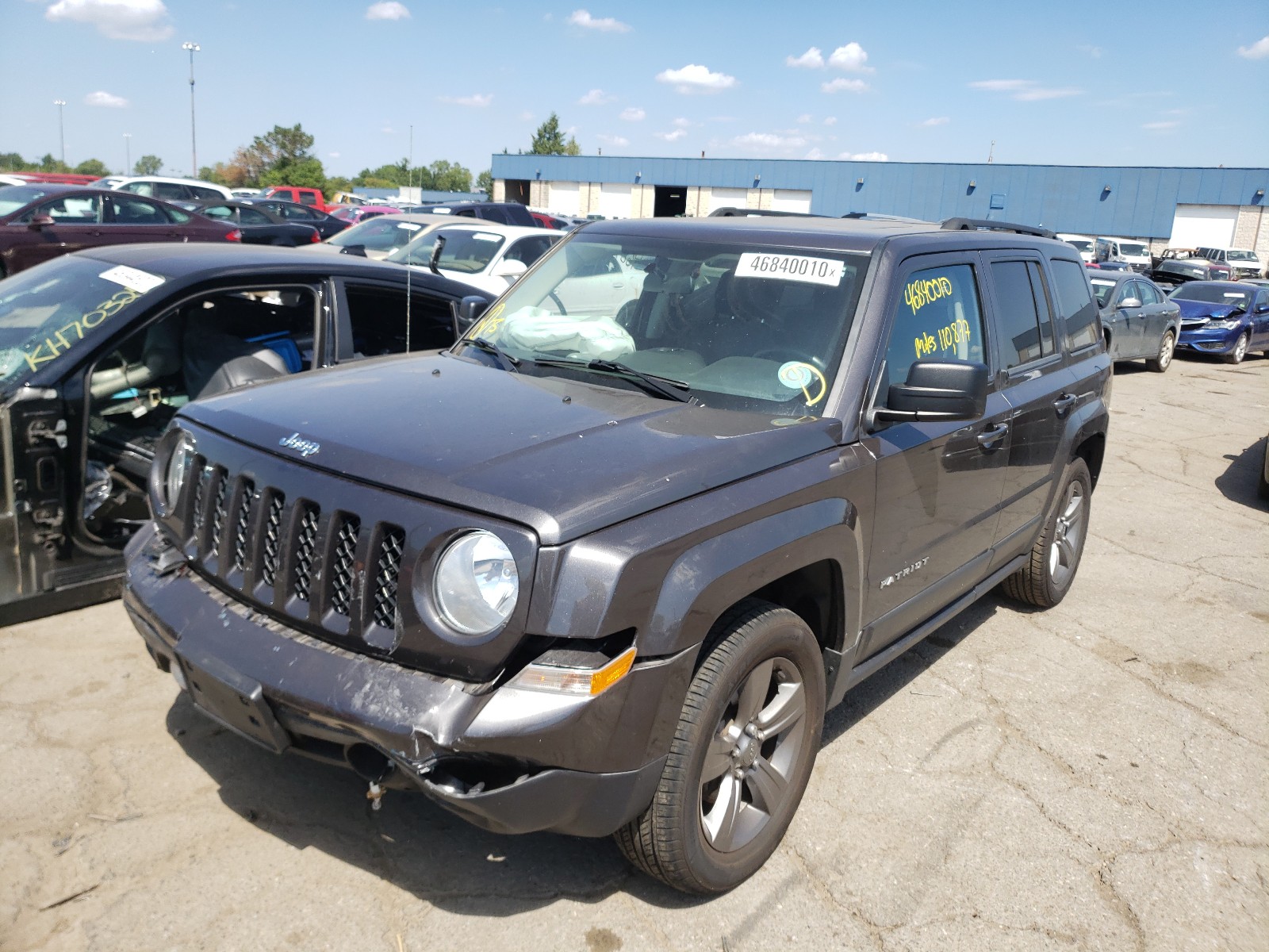Photo 2 from auction – 2015 JEEP PATRIOT LA with VIN 1C4NJPFA4FD295830