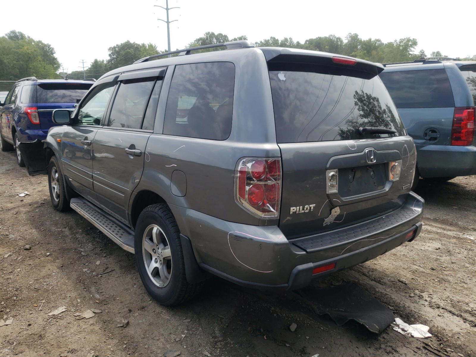 Photo 3 from auction – 2007 HONDA PILOT EX with VIN 5FNYF18457B005236