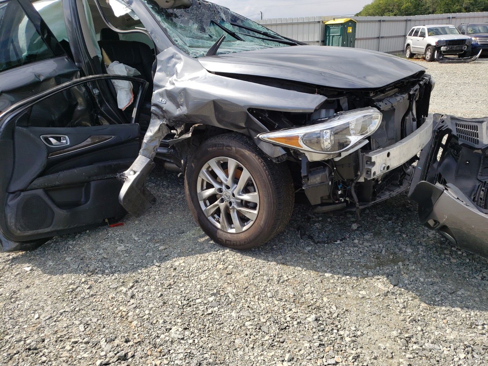 Photo 9 from auction – 2015 INFINITI QX60 with VIN 5N1AL0MM2FC543989