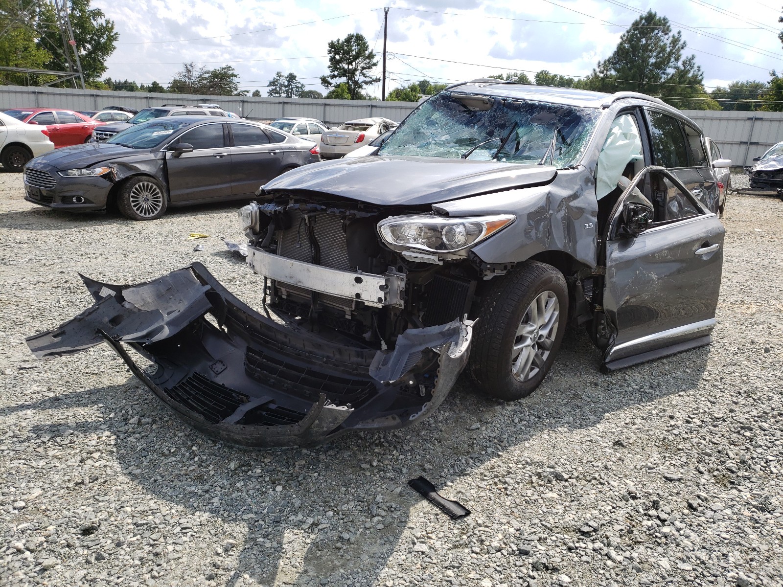 Photo 2 from auction – 2015 INFINITI QX60 with VIN 5N1AL0MM2FC543989