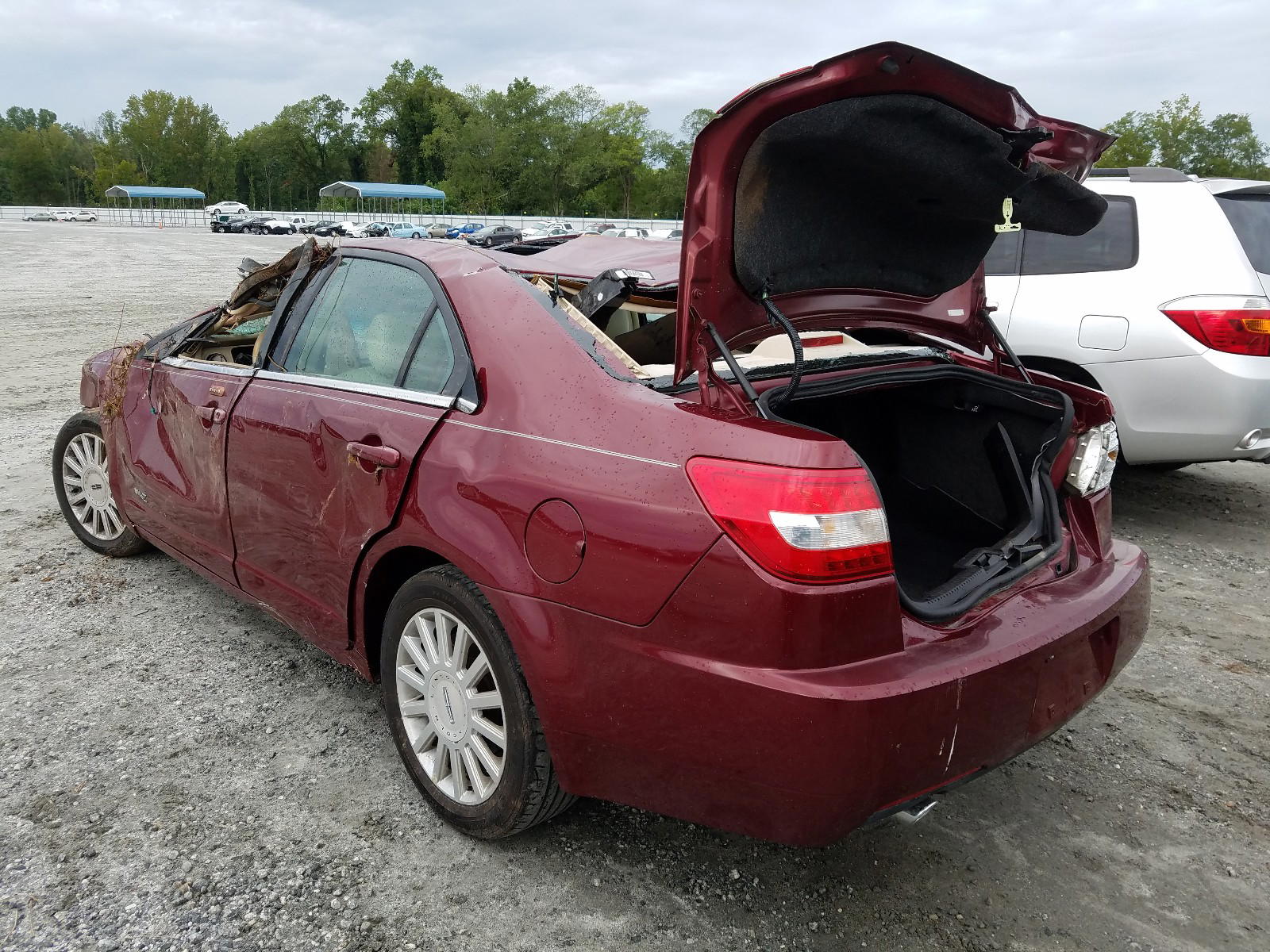 Photo 3 from auction – 2007 LINCOLN MKZ with VIN 3LNHM28T17R645862