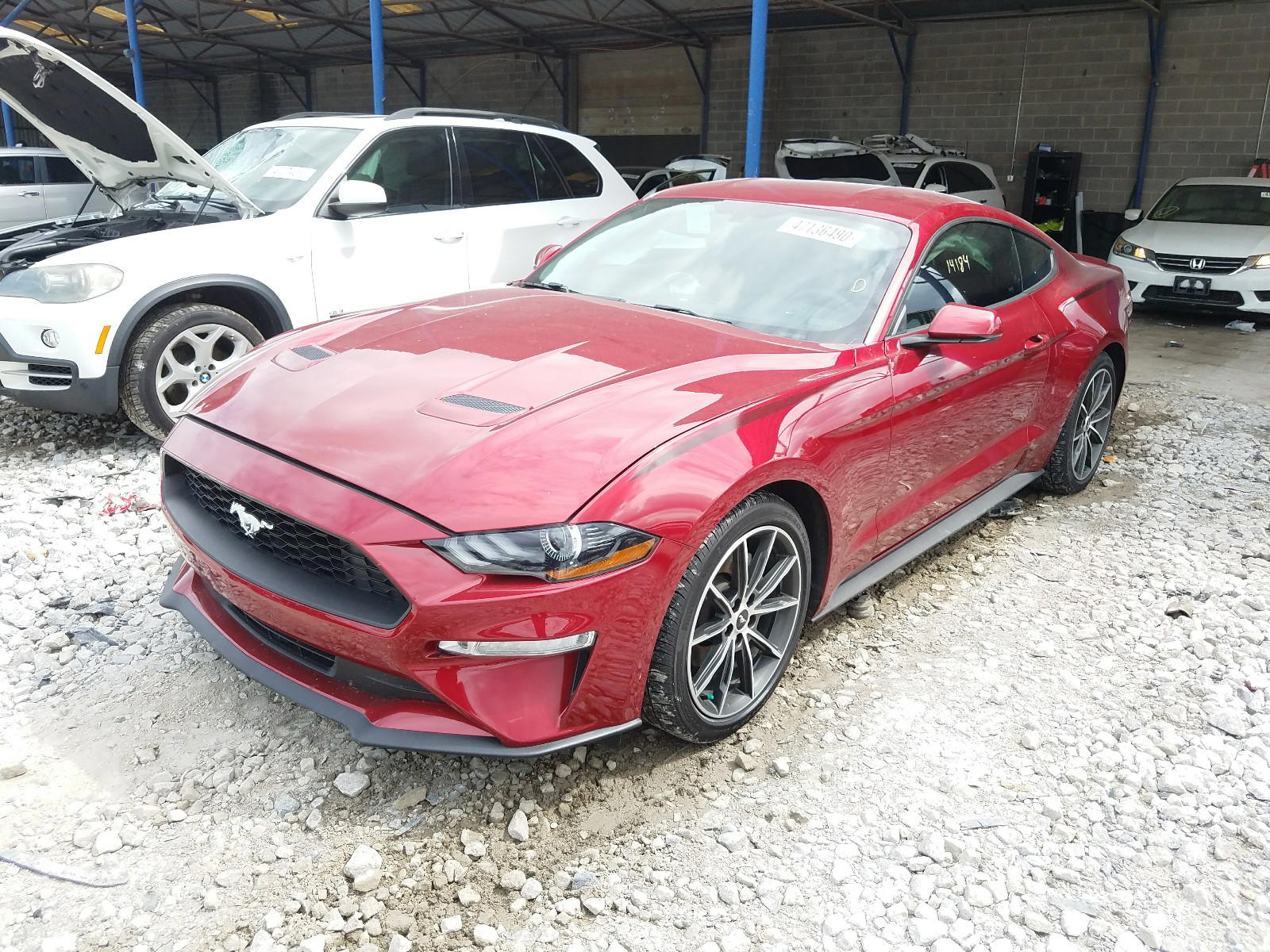 Photo 2 from auction – 2018 FORD MUSTANG with VIN 1FA6P8TH0J5101409