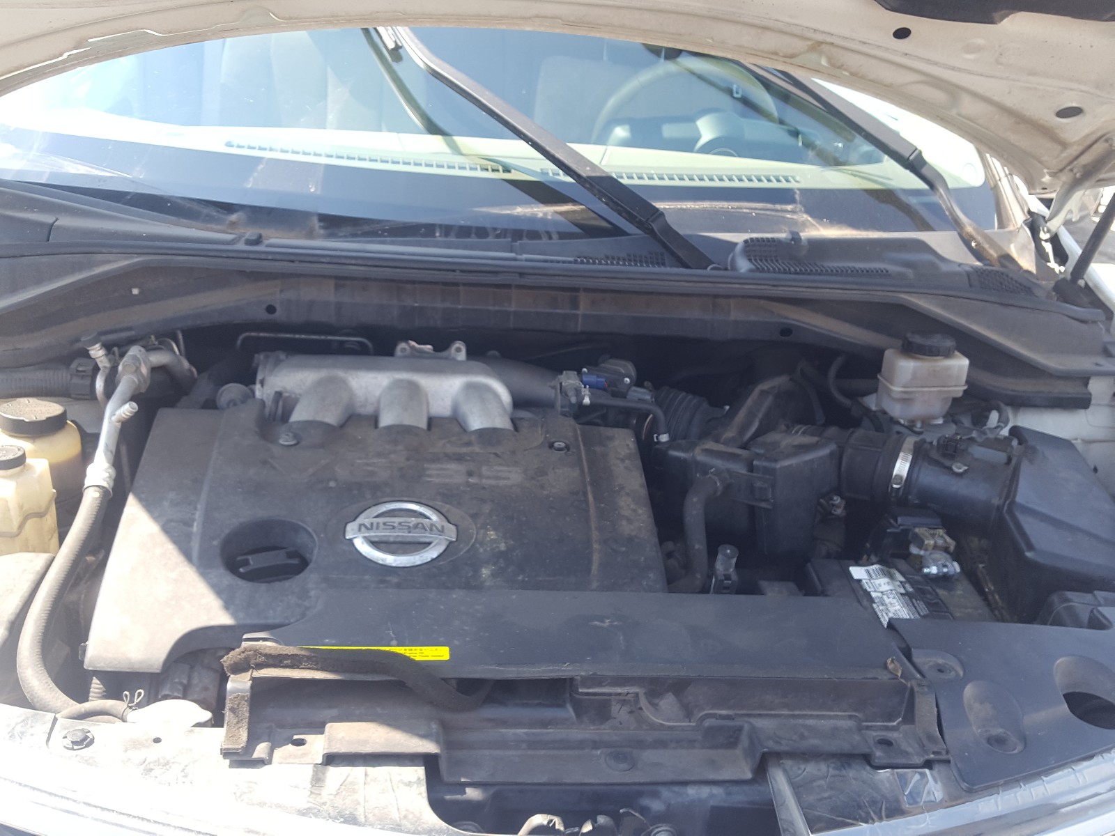 Photo 7 from auction – 2007 NISSAN MURANO SL with VIN JN8AZ08T27W504148