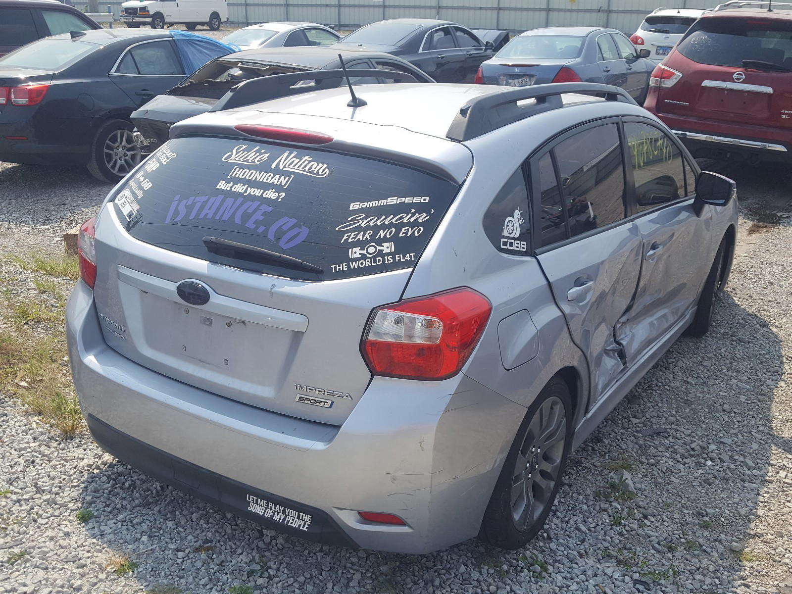 Photo 4 from auction – 2015 SUBARU IMPREZA SP with VIN JF1GPAT65F8271541