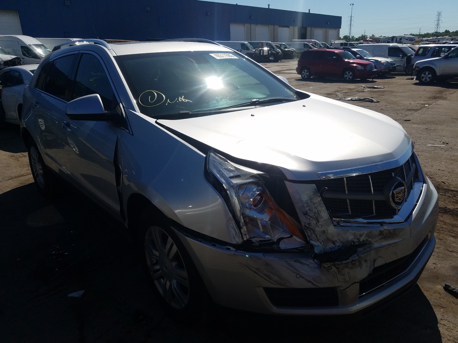 CADILLAC SRX LUXURY 2012 with VIN 3GYFNAE35CS591728 - Photo from auction