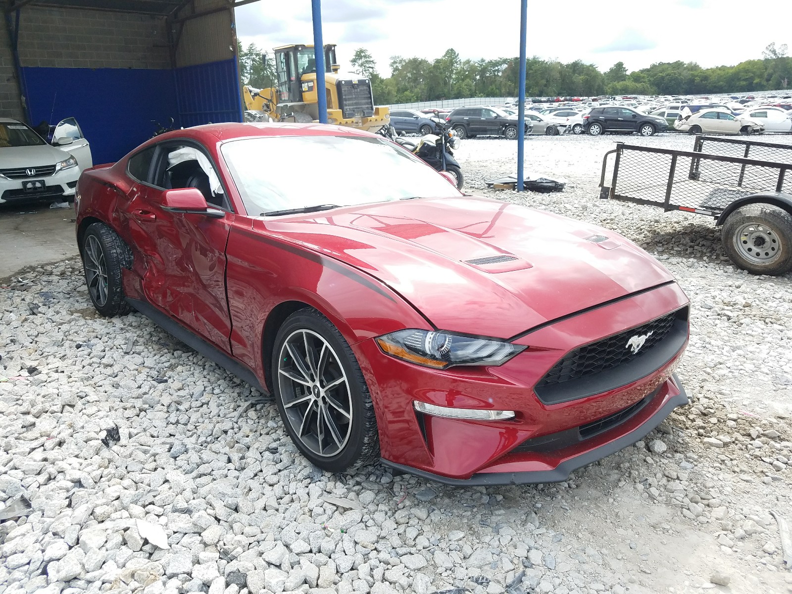FORD MUSTANG 2018 z numerem VIN 1FA6P8TH0J5101409 - Zdjęcie z aukcji