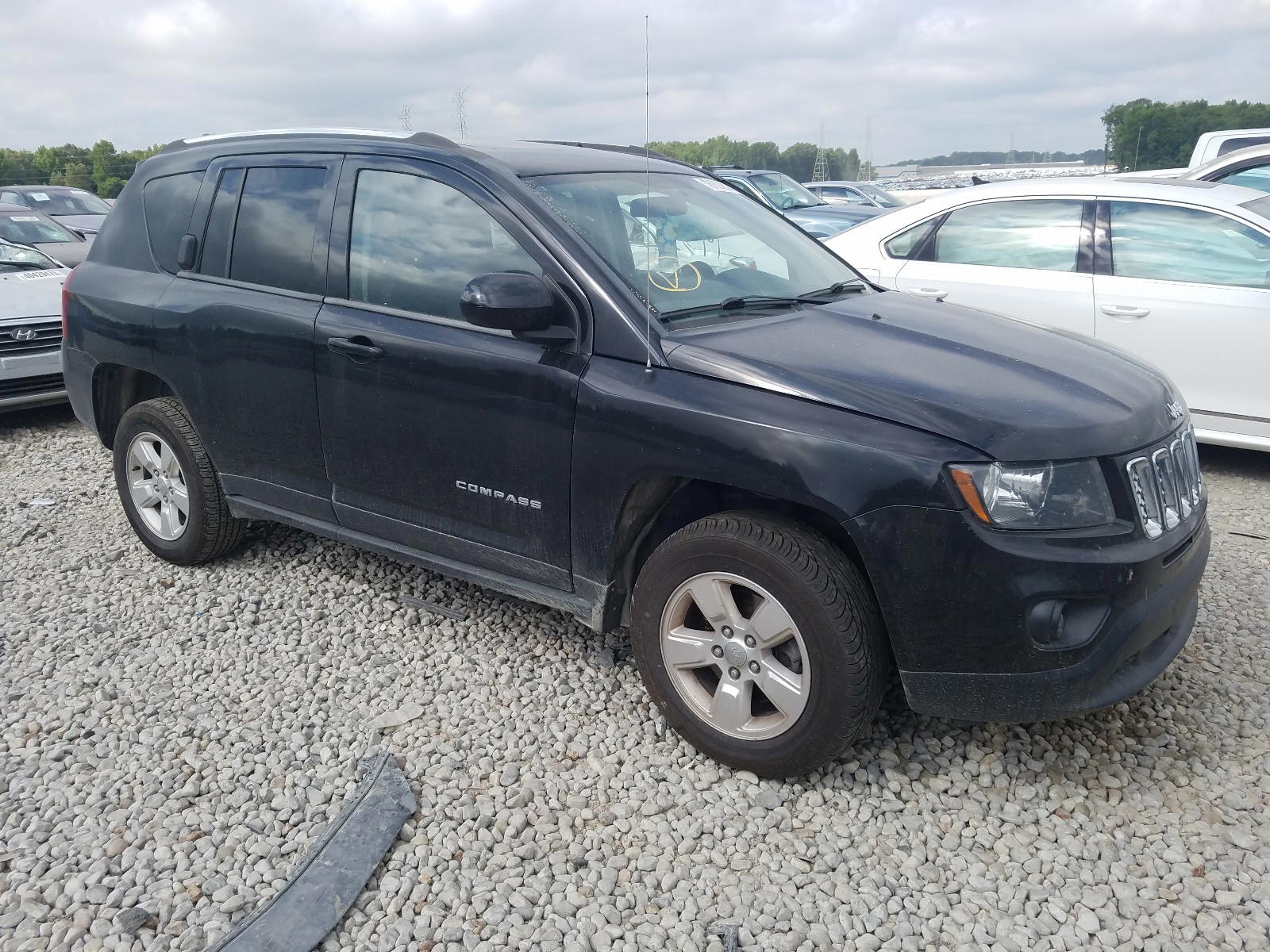 JEEP COMPASS LA 2014 with VIN 1C4NJCEA3ED631234 - Photo from auction