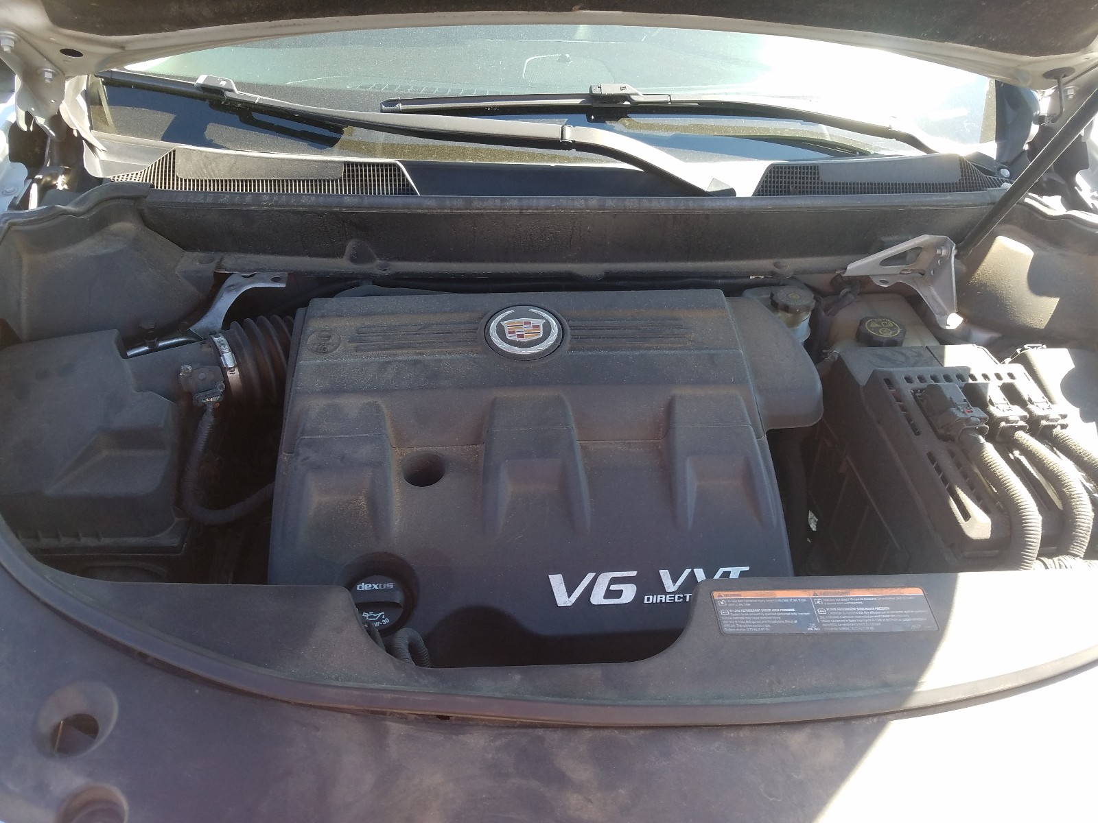 Photo 7 from auction – 2012 CADILLAC SRX LUXURY with VIN 3GYFNAE35CS591728