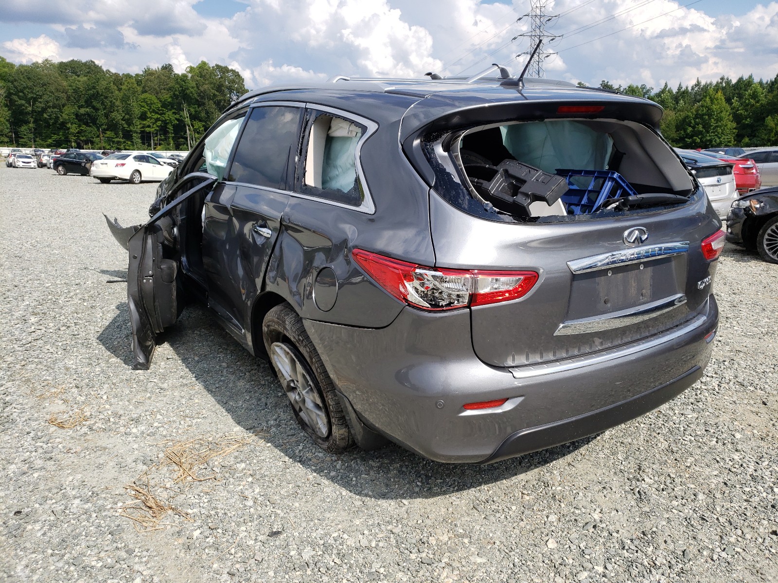 Photo 3 from auction – 2015 INFINITI QX60 with VIN 5N1AL0MM2FC543989