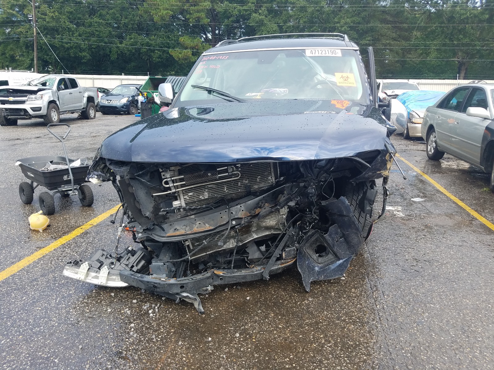 Photo 9 from auction – 2017 NISSAN ARMADA SV with VIN JN8AY2ND6H9008152