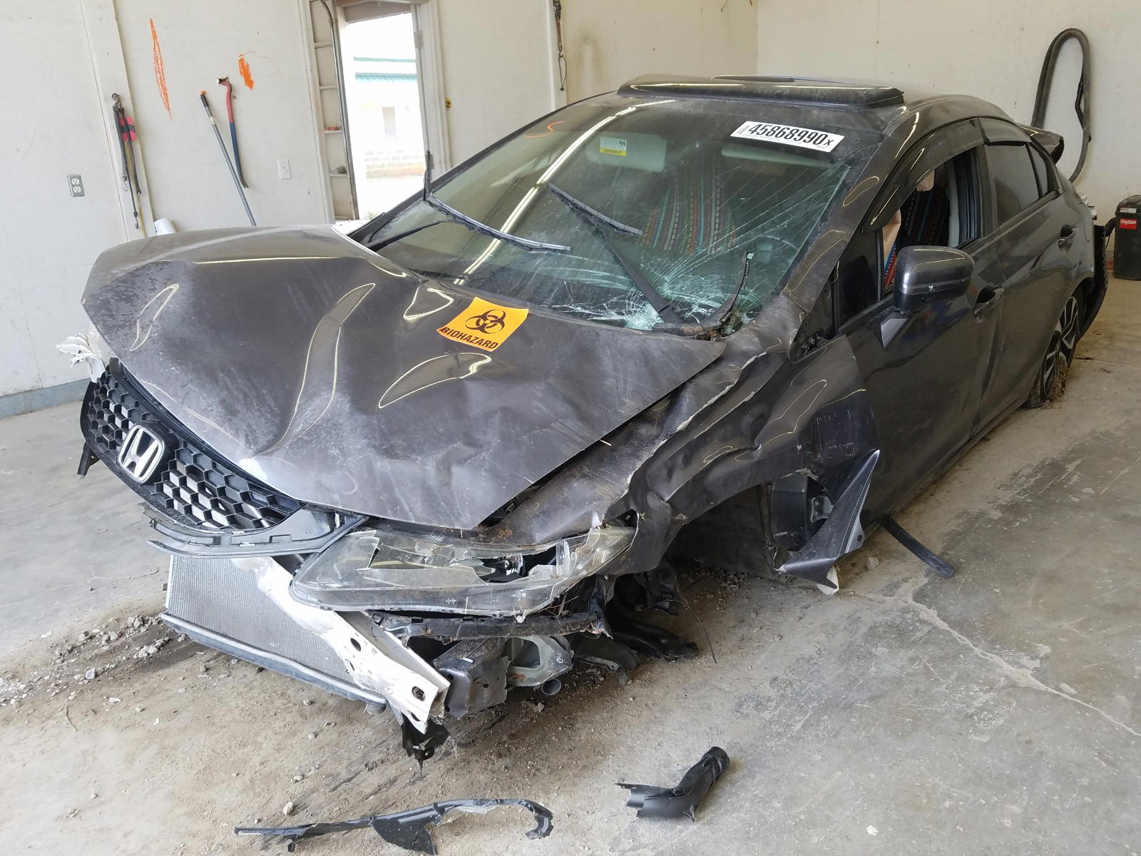 Photo 2 from auction – 2014 HONDA CIVIC EX with VIN 19XFB2F85EE073506