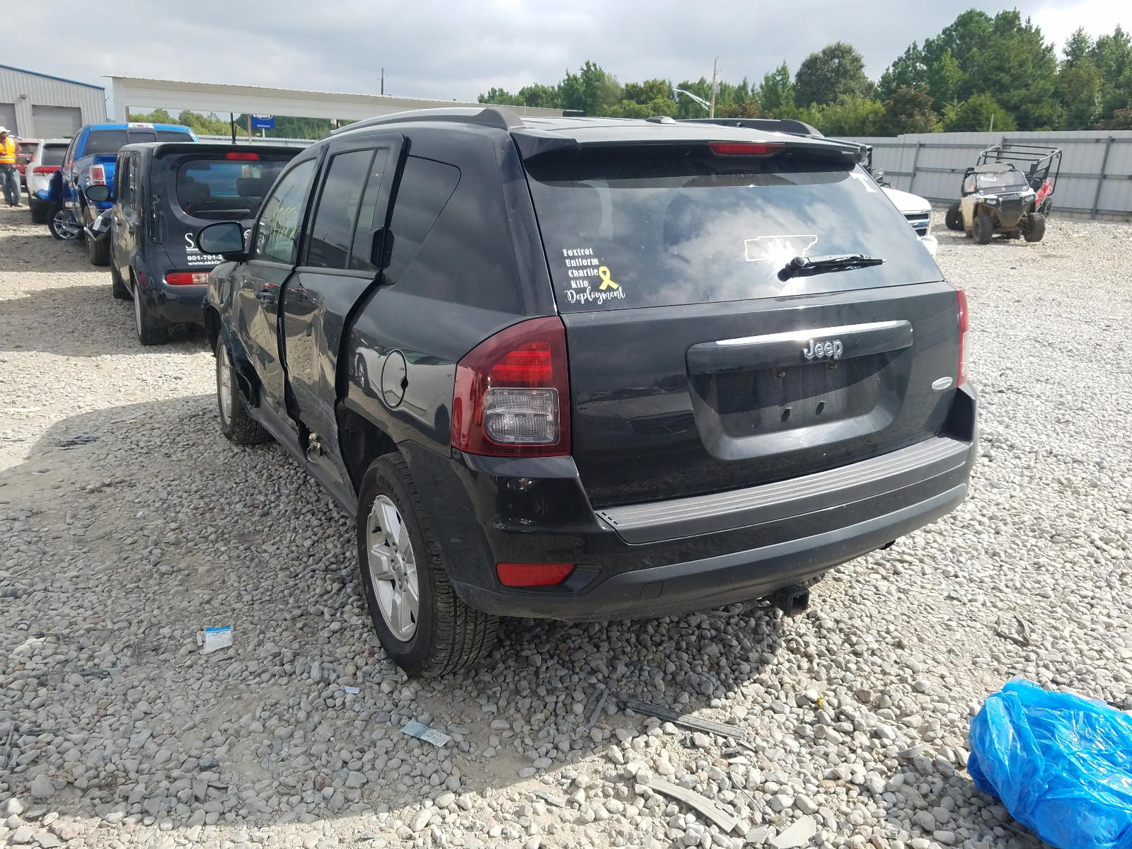 Photo 3 from auction – 2014 JEEP COMPASS LA with VIN 1C4NJCEA3ED631234