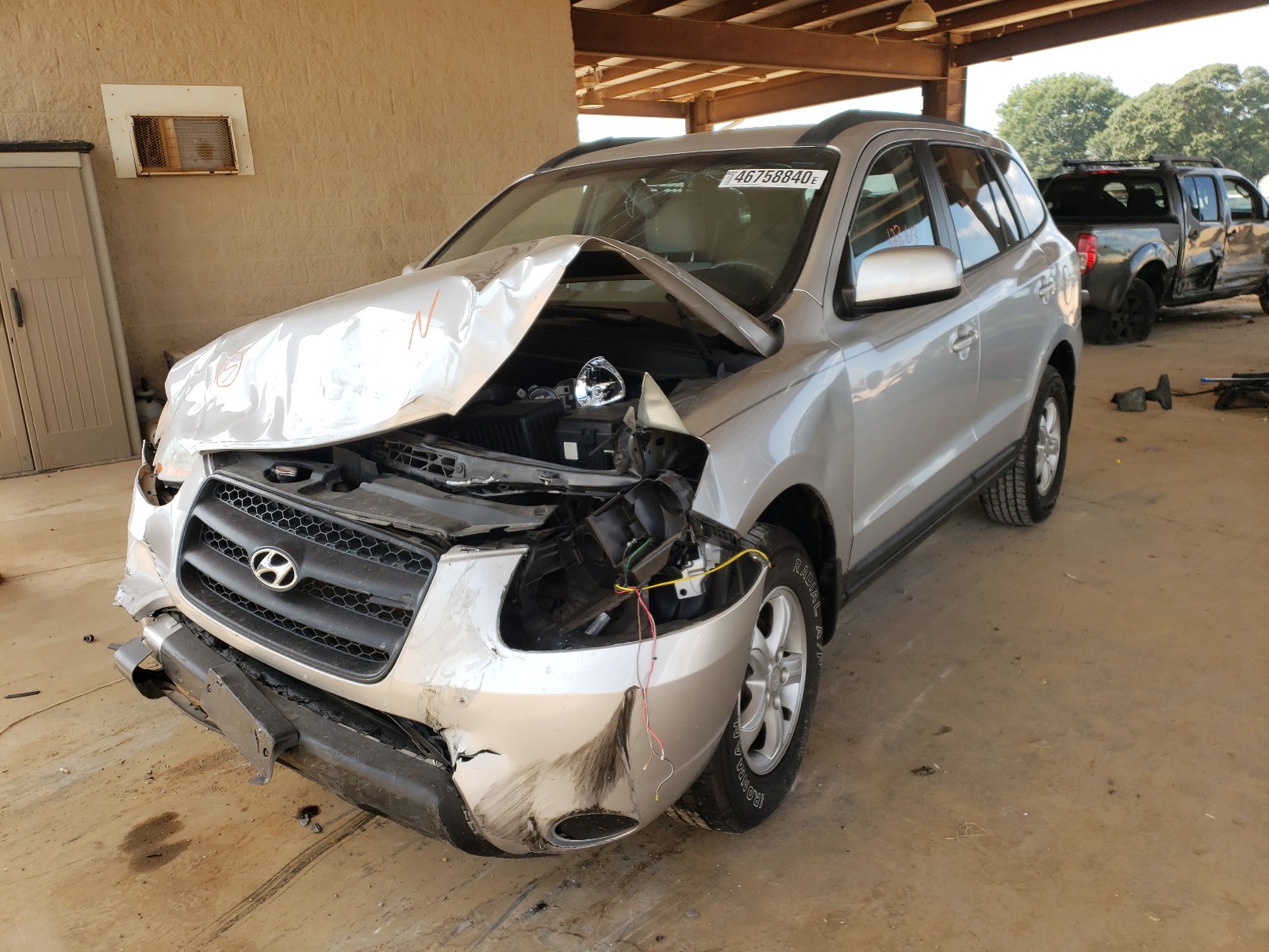 Photo 2 from auction – 2008 HYUNDAI SANTA FE G with VIN 5NMSG13D78H183367
